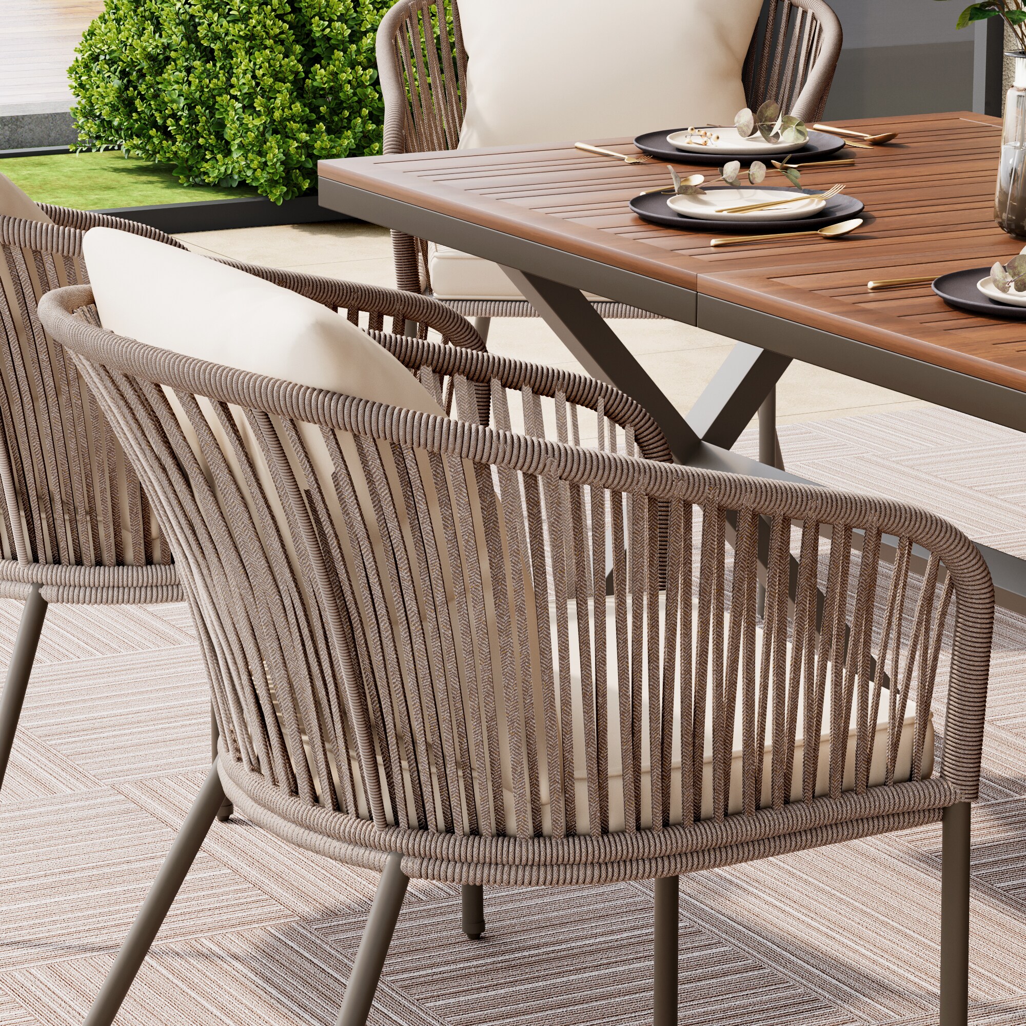 Xspracer ML-PDS34A Patio-Dining-Sets - View #6