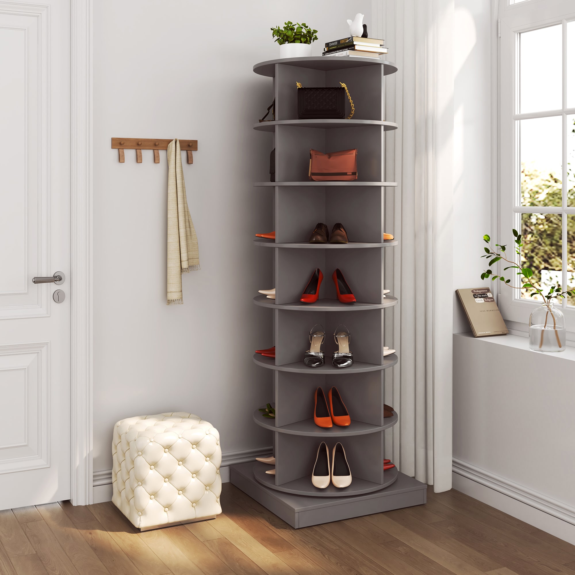 SINOFURN SYC080004GY Shoe-Racks - View #6