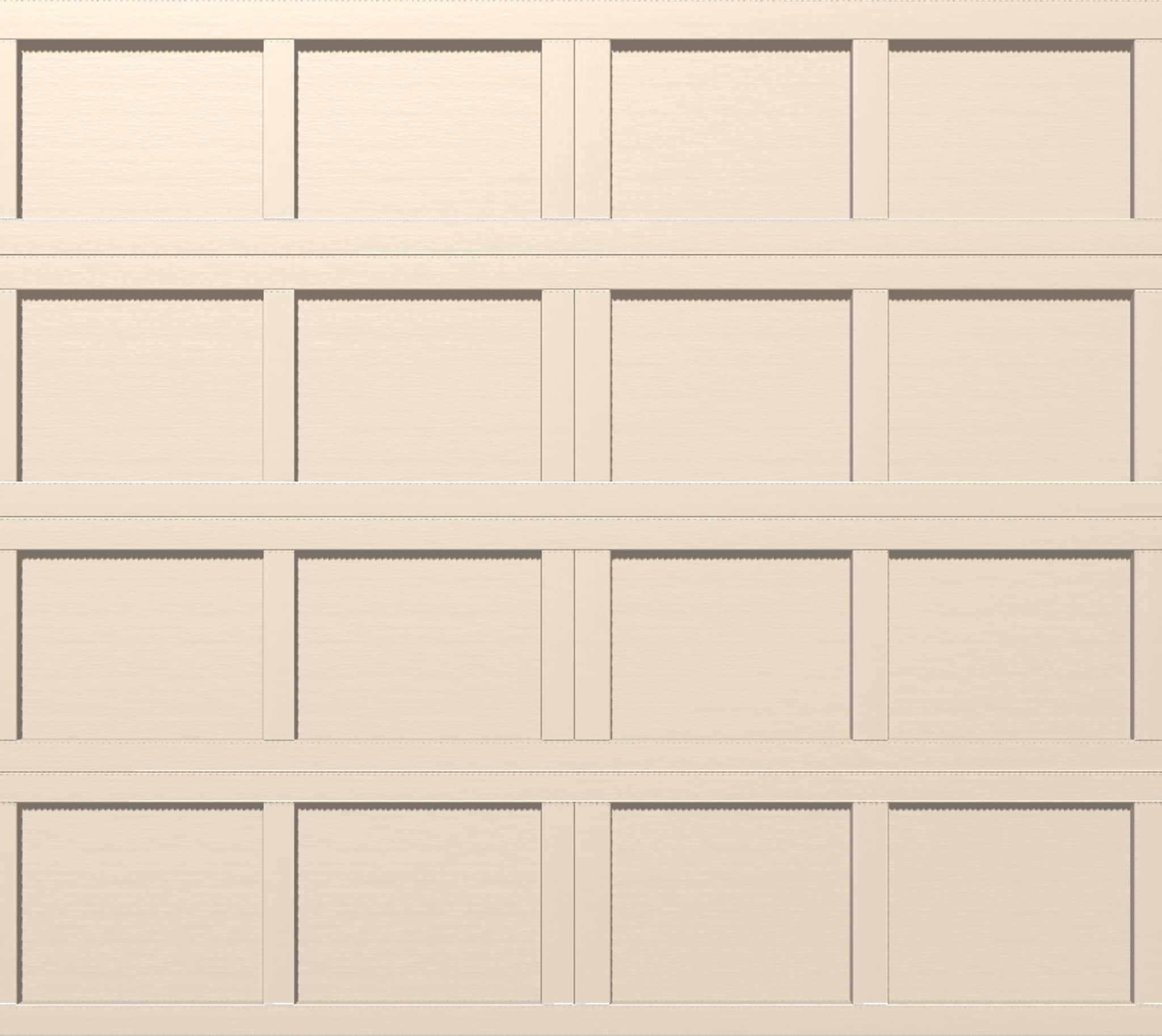 Wayne Dalton WD9405NPA87 Classic Steel Model 9405 8-ft x 7-ft Insulated Almond Single Garage Door