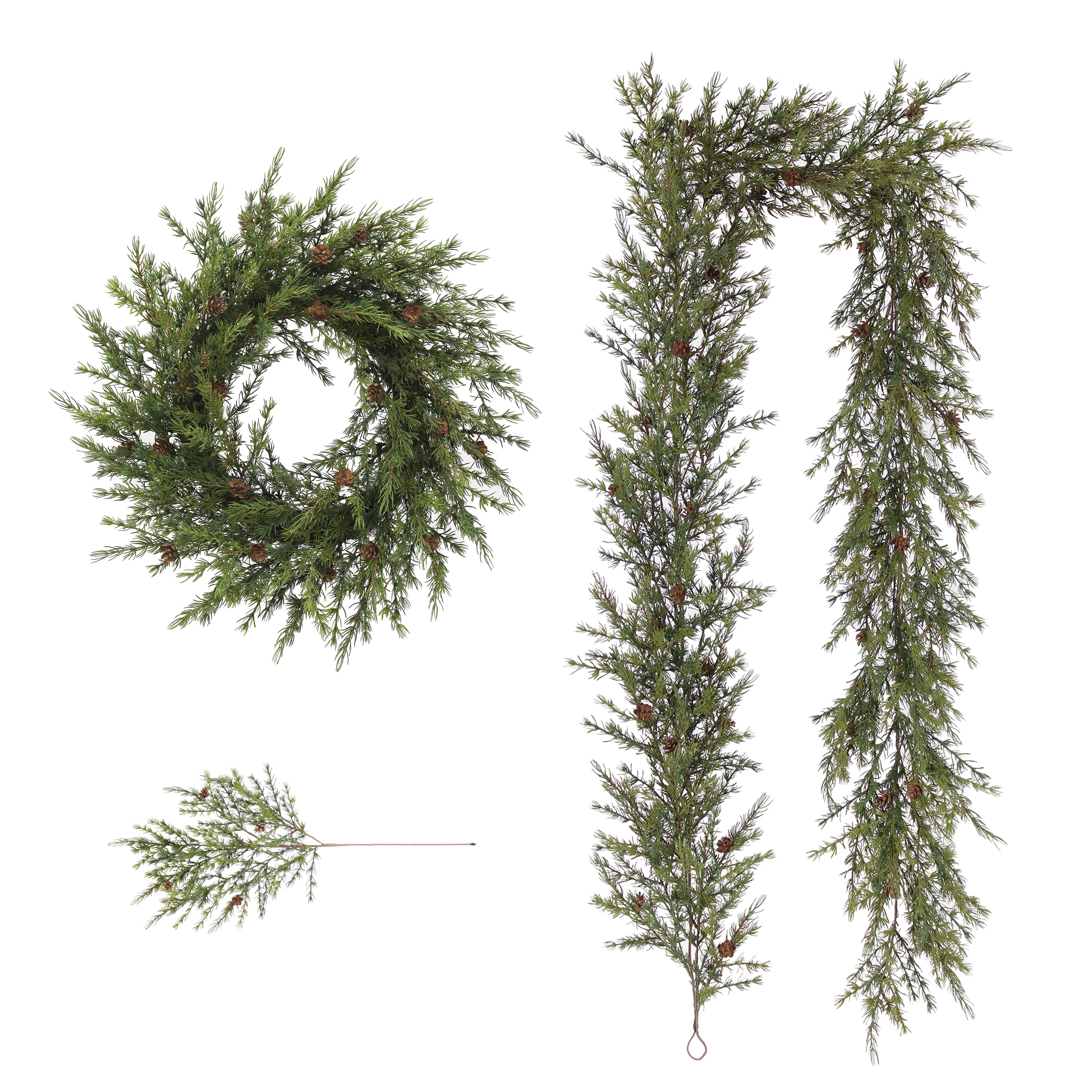 CG Hunter GAR-24018 Artificial-Christmas-Garland - View #5