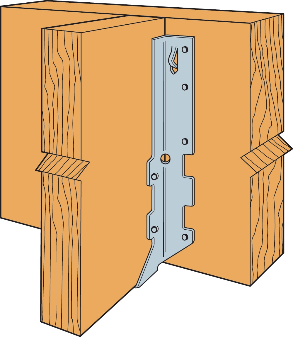 Simpson LB210AZ 2x10 Top Flange Joist Hanger - Zmax Finish