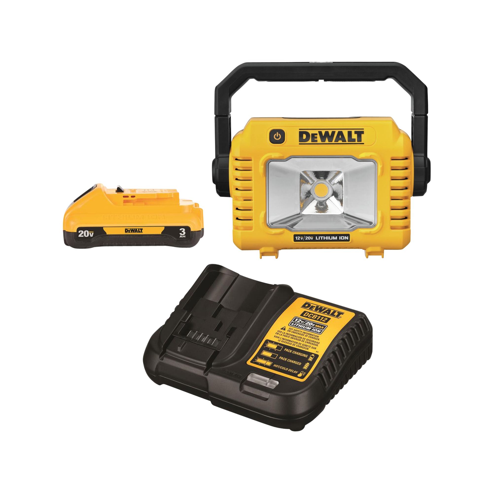DeWALT - Power Tool Charger: 20V, Lithium-ion - 15031503 - MSC Industrial  Supply