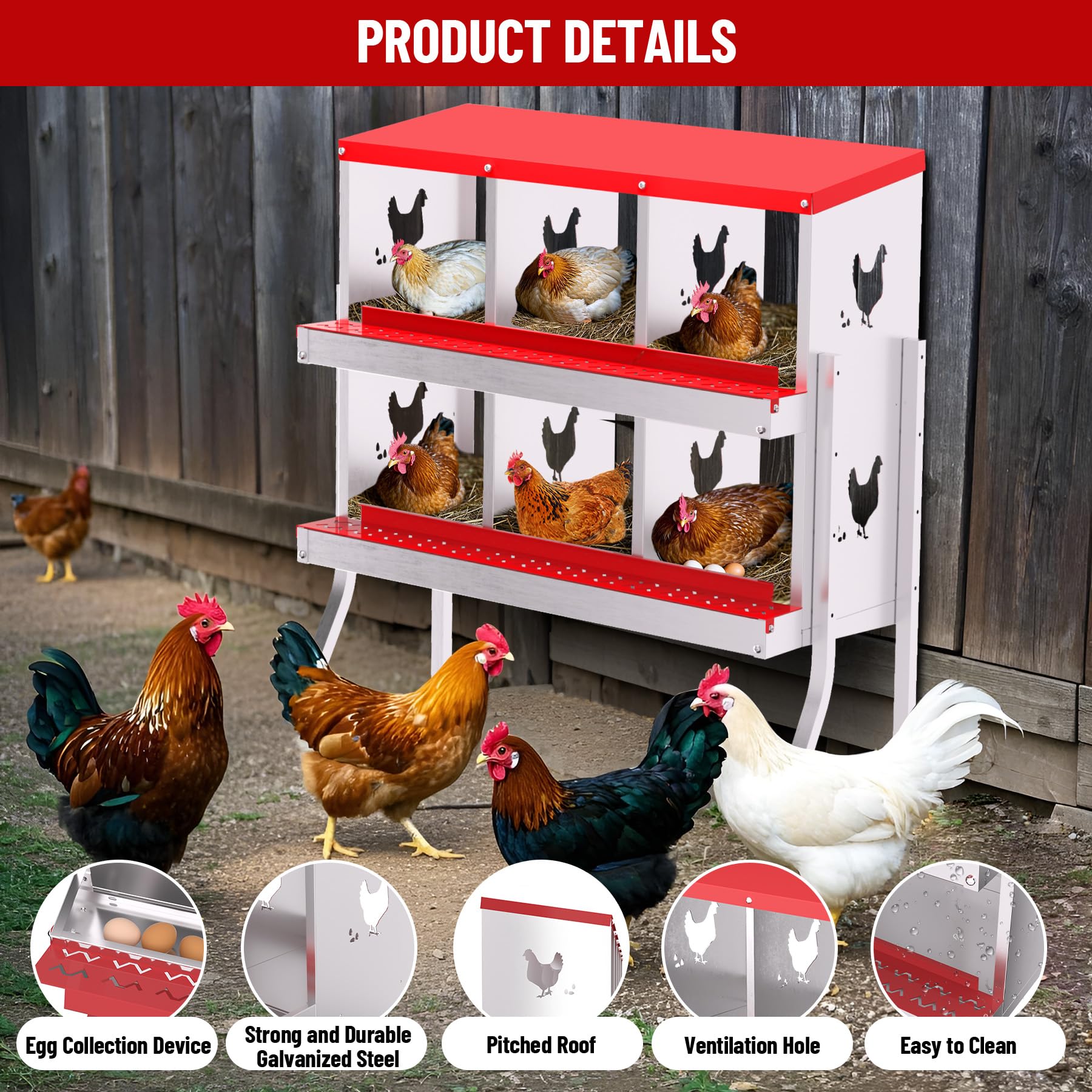 DEXSO ENCOREPHOBA7553 Chicken-Coops-Rabbit-Hutches - View #8