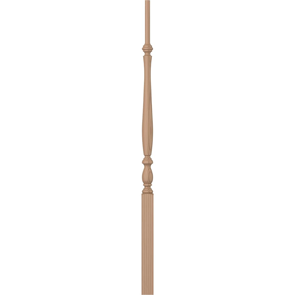 L.J. Smith Stair Systems LJP-2915-P 42 42-in x 1.75-in Unfinished Poplar Pin Top Stair Baluster