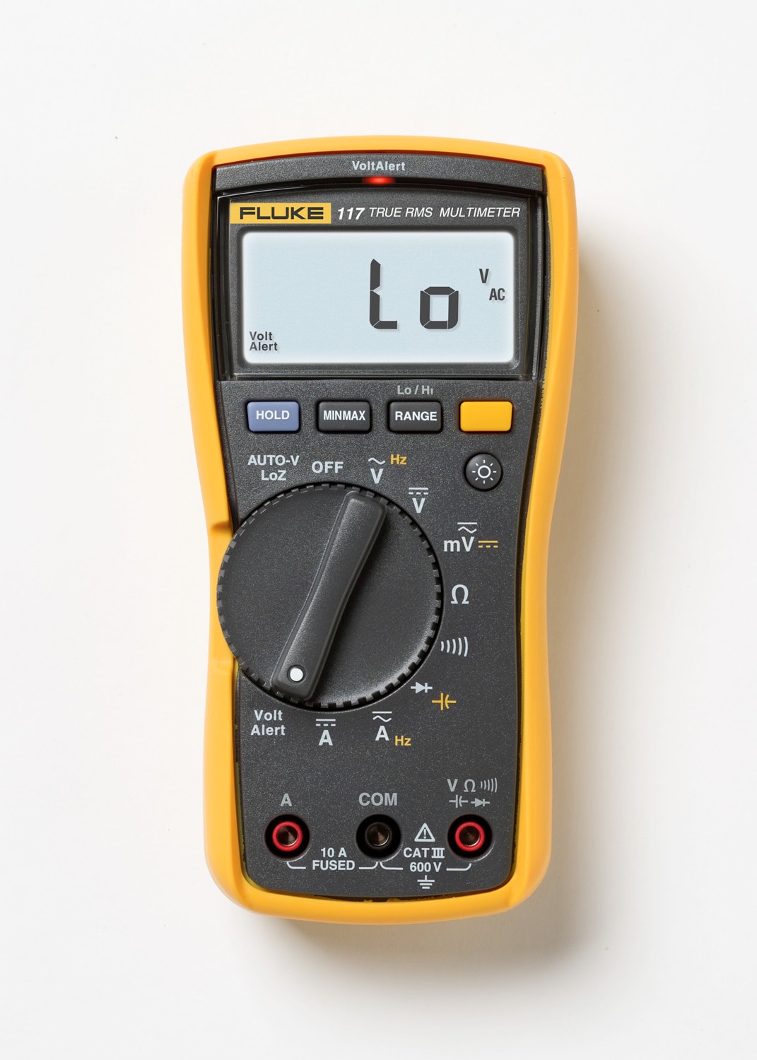 Dan Socialistisch loyaliteit Fluke 117 Electrician's Non-Contact 10 Amp 600-Volt Digital Auto Ranging  Multimeter (Battery Included) in the Test Meters department at Lowes.com