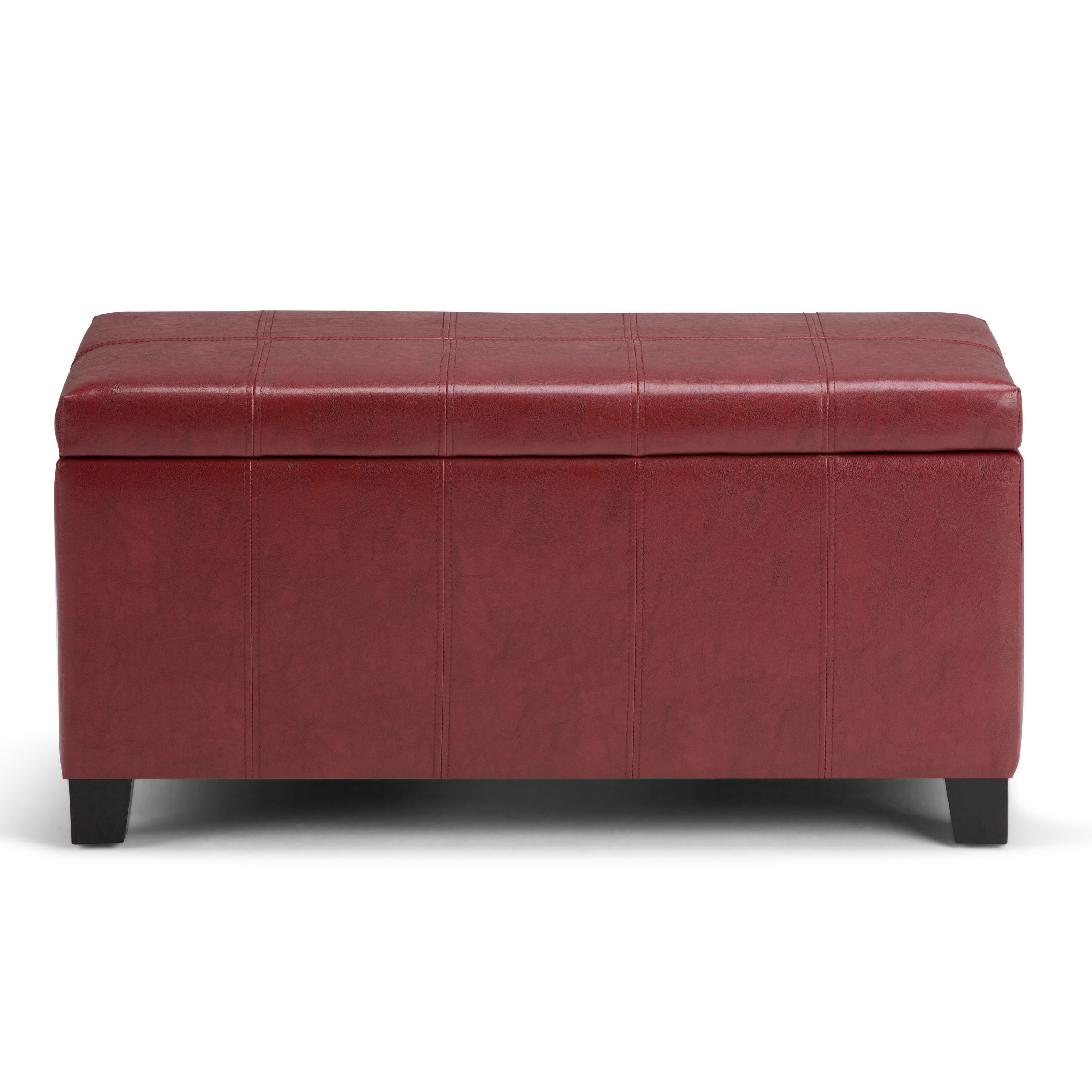 Simpli Home AXCOT-223-RRD Indoor-Ottomans - View #2