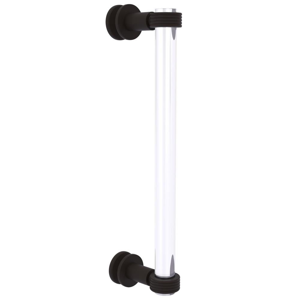 Allied Brass CV-407G-12SM-ORB Oil-rubbed bronze 12-Inches Hinged shower door Handle