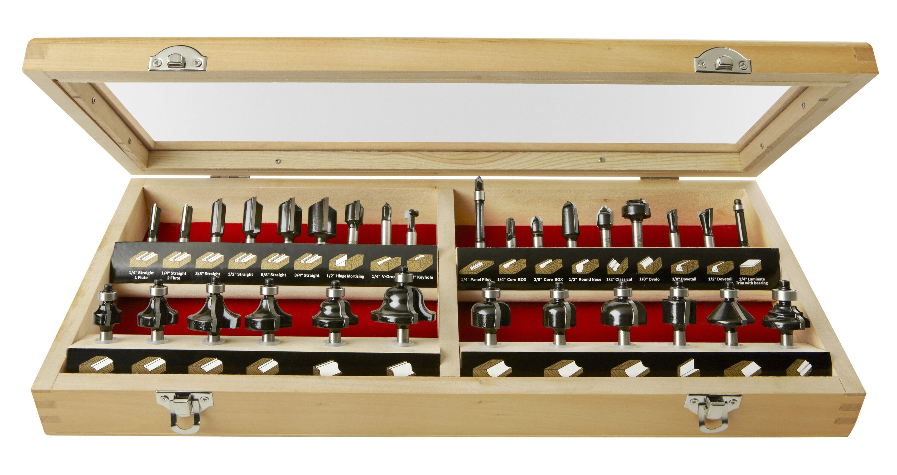 SKIL 91030 30 -Piece Carbide-tipped Router Bit Set