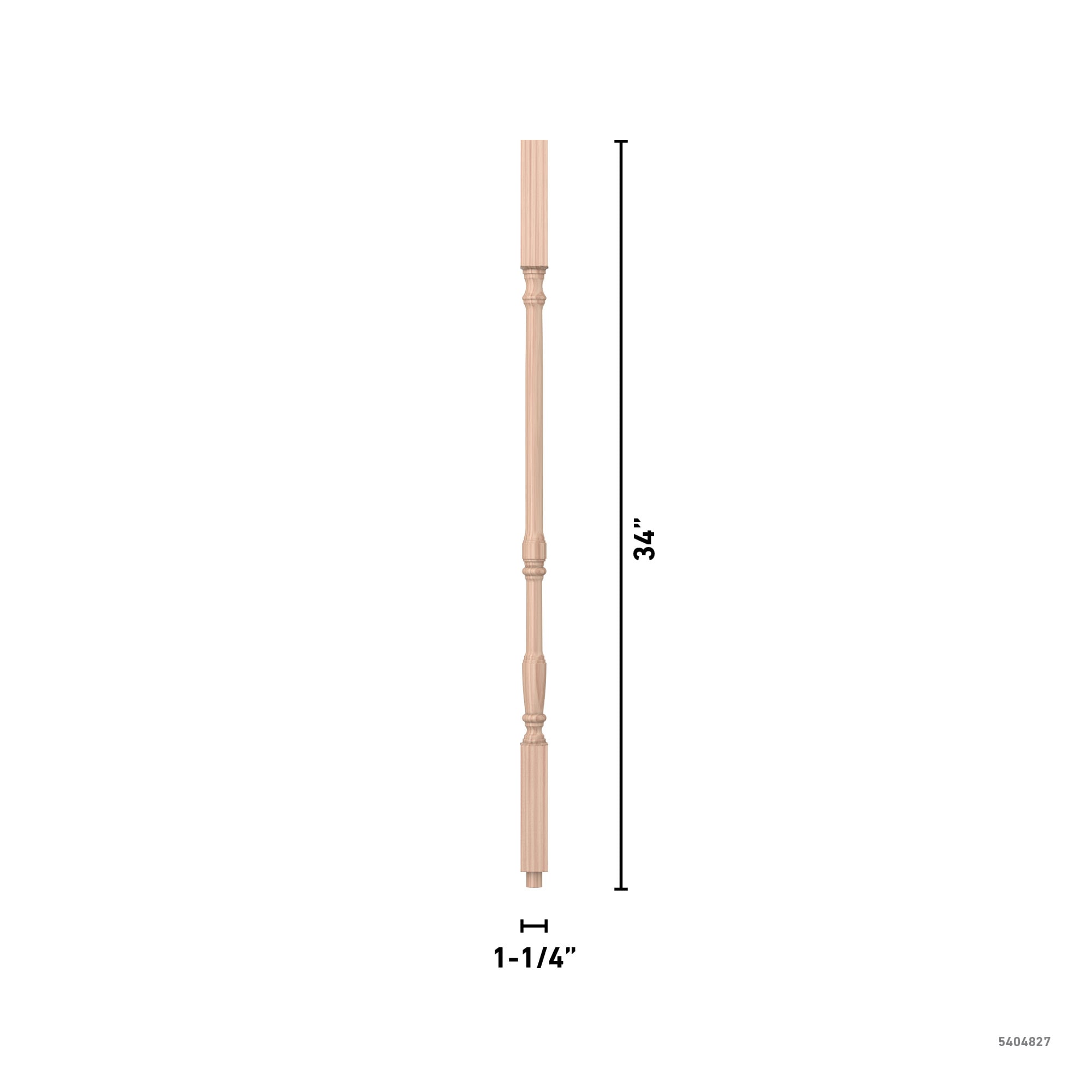 L.J. Smith Stair Systems S-5067-B 34 Interior-Stairpart-Balusters - View #4