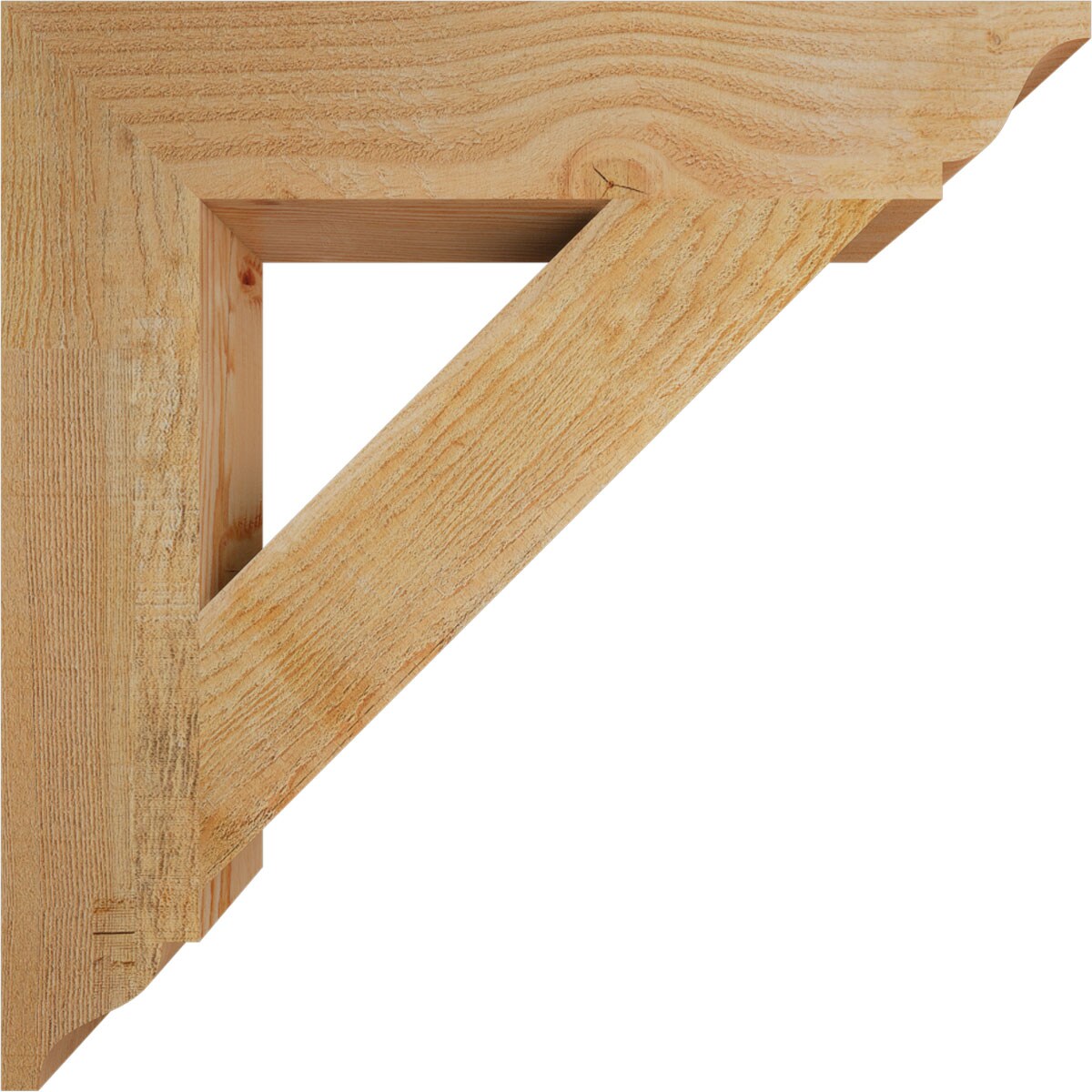 Ekena Millwork BKT04X22X22TRA01RDF Exterior-Brackets-Braces - View #3
