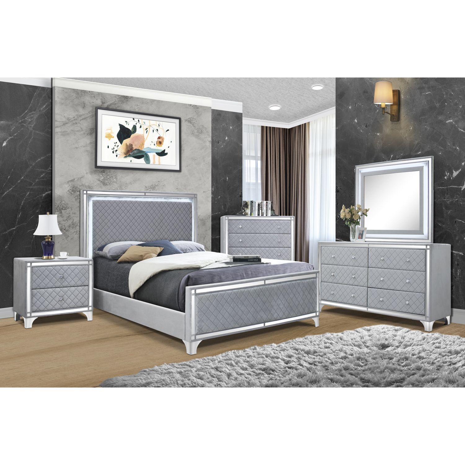 JASMODER 659436155565 nightstands - View #8