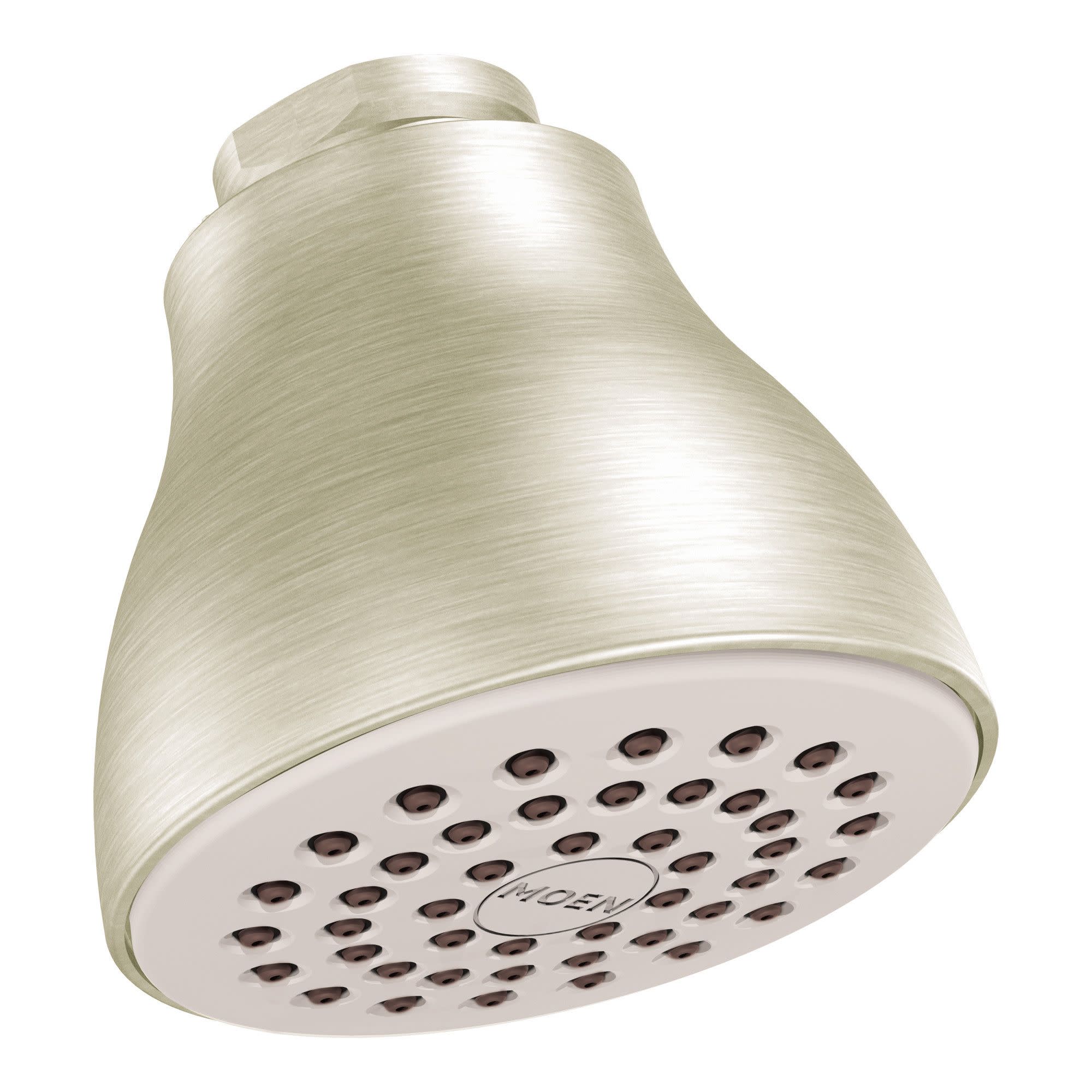 Moen 6300BN 1.0 -Spray Brushed nickel 2.5-in Round Fixed Shower Head 2.5 GPM