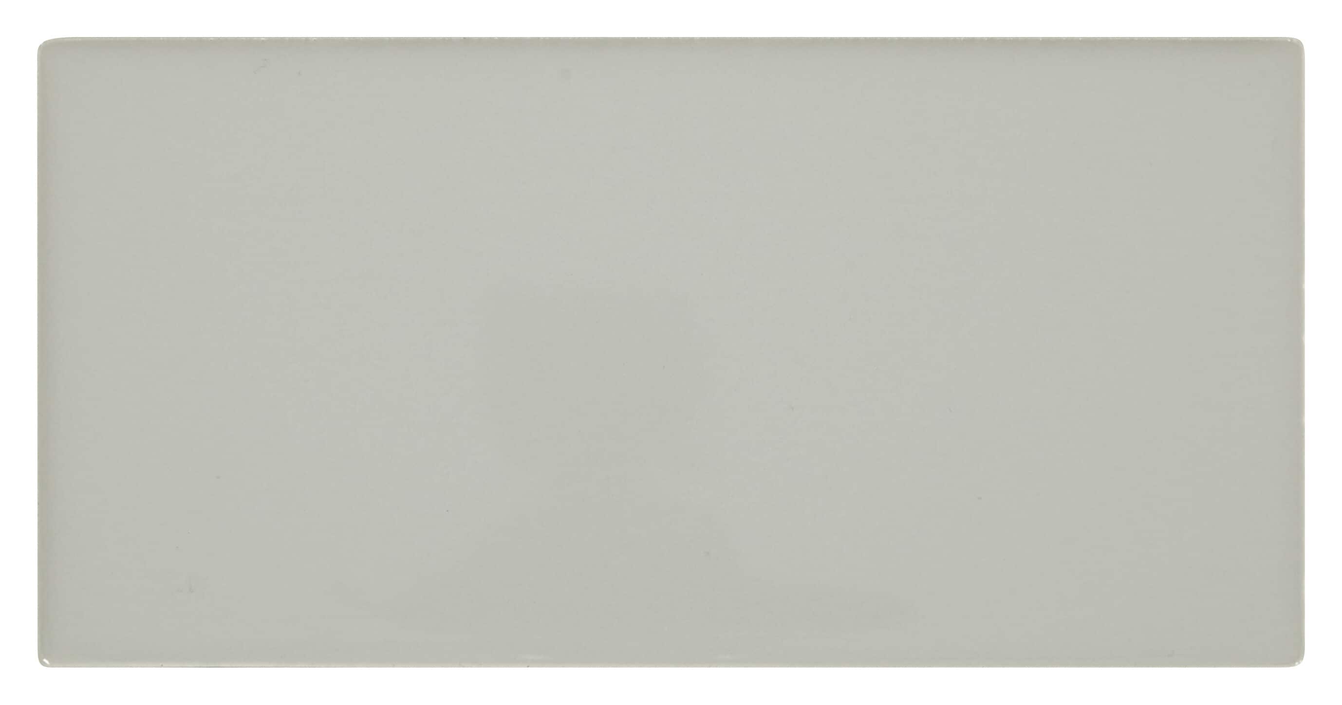 American Olean SL1636MODHC1P4 Starting Line Gloss Gray 3-in x 6-in Glazed Ceramic Subway Wall Tile (0.125-sq. ft/ Piece)
