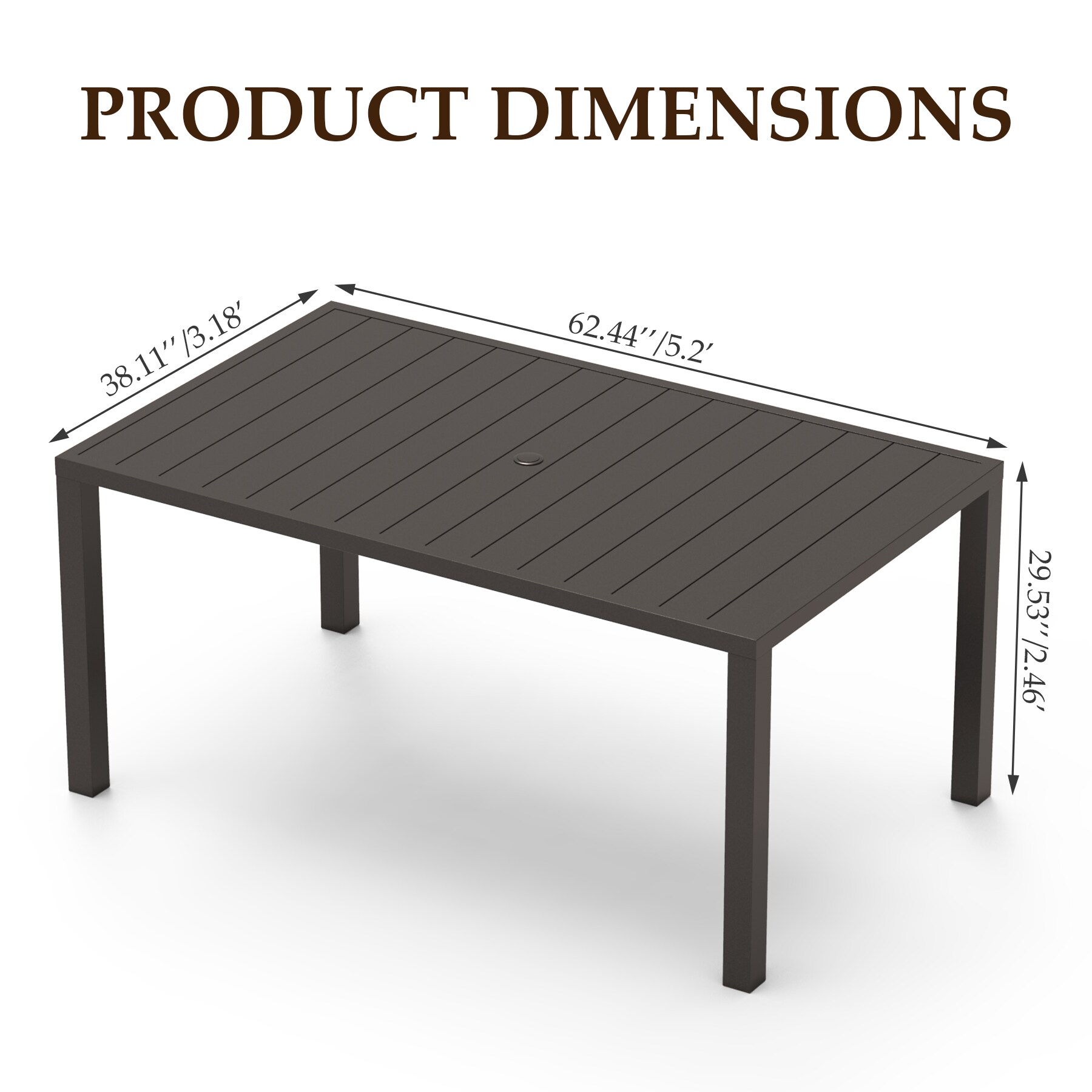 LOVMOR SF-WO-W1859P359856 Patio-Tables - View #6