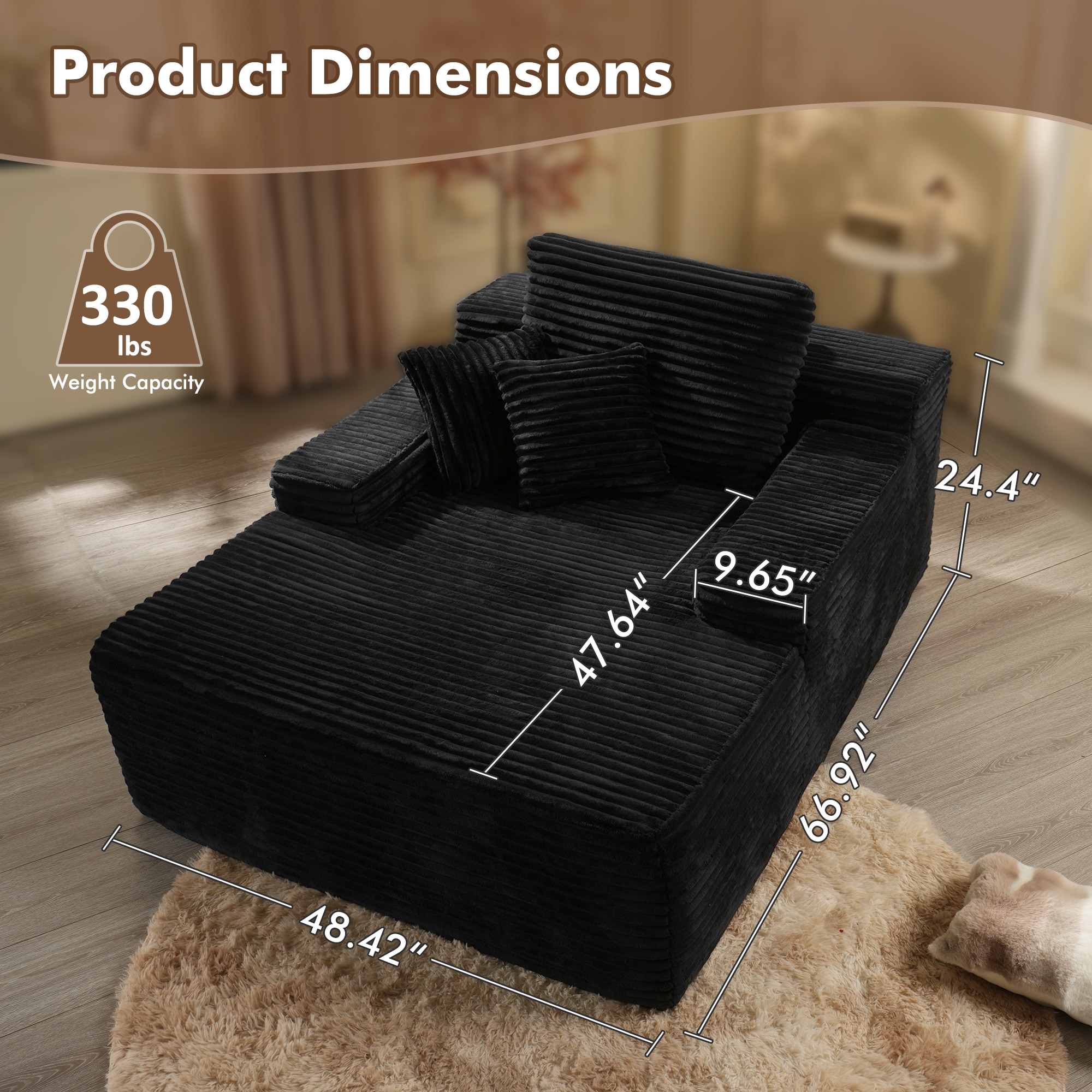 Pouuin SJOB430 Sofas-Loveseats - View #2