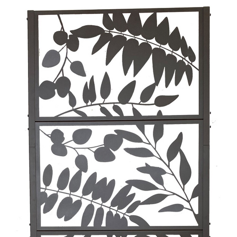 HIGHLANDERHOME MTPLANTER-TREELEAVES Planter-Window-Box - View #6