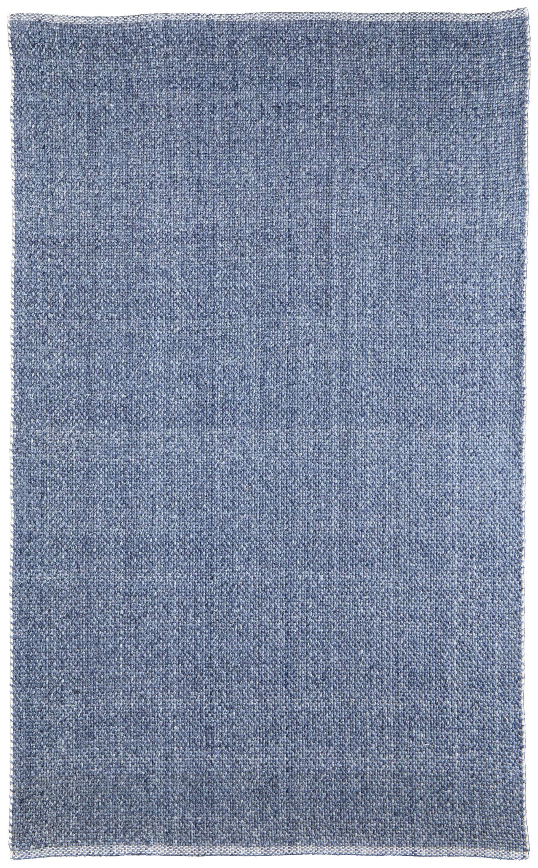 Room Envy NAPR0751NVY000H00 10 x 14 (ft) Loomed Polyester Blue Rectangular Indoor Solid Area rug