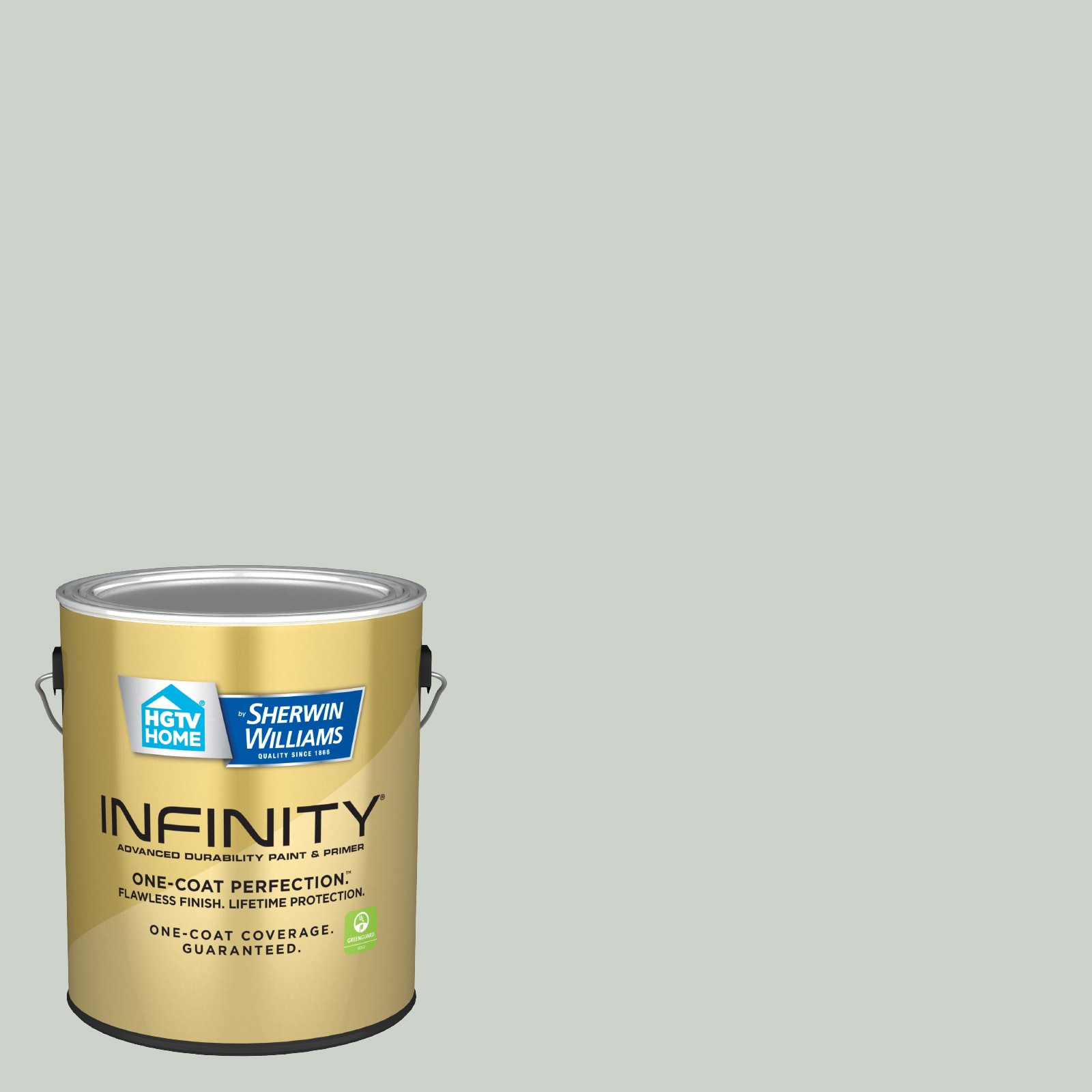 HGTV HOME by Sherwin-Williams HGSW3287-535123 Infinity Semi-gloss Sea Salt Hgsw3287 Latex Interior Paint + Primer (1-Gallon)