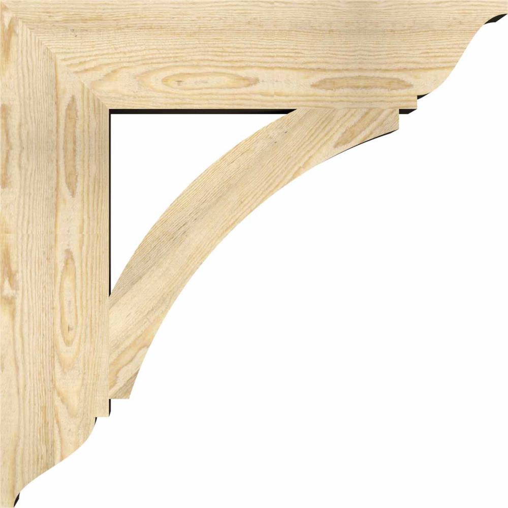 Ekena Millwork BKT06X28X28THR01RDF Exterior-Brackets-Braces - View #3