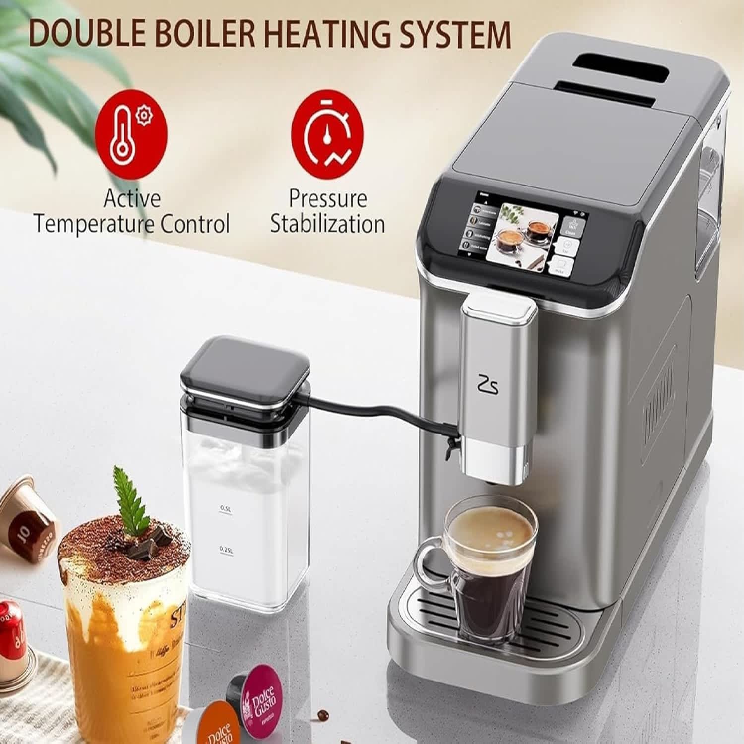 Qeetex LSHQQPHO-10E9HM9F Espresso-Machines - View #3