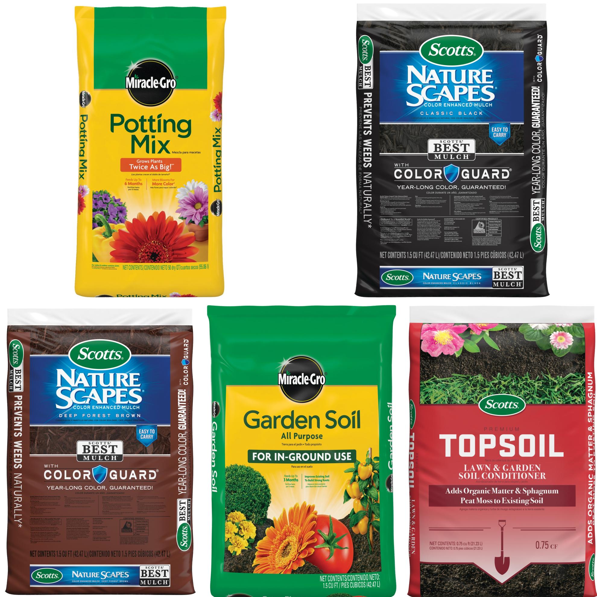 Miracle-Gro Outdoor Planting Made Easy: Essential Soils and Mulches for Thriving Gardens