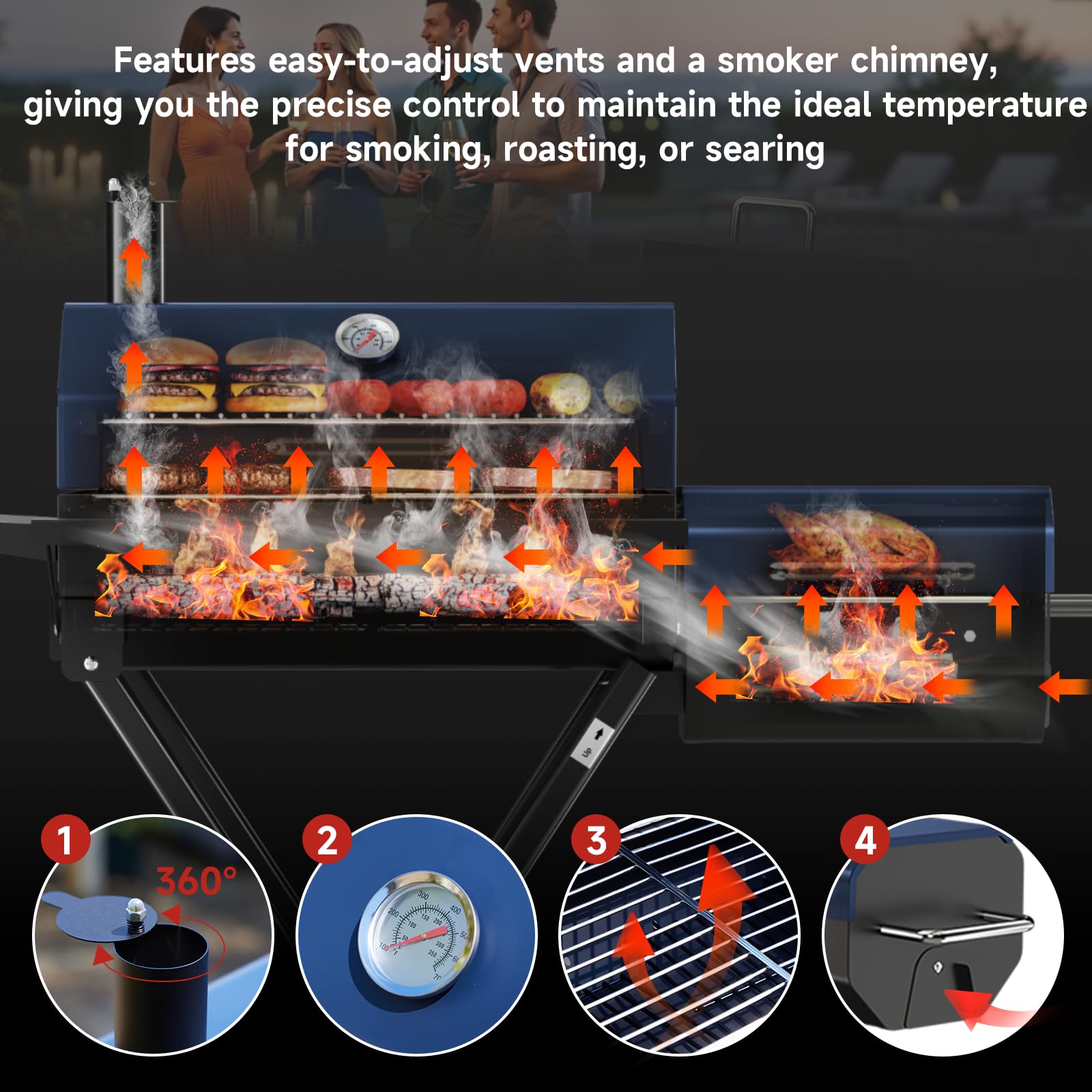 JVFCXXV LJV0628C038 Charcoal-Grills - View #2