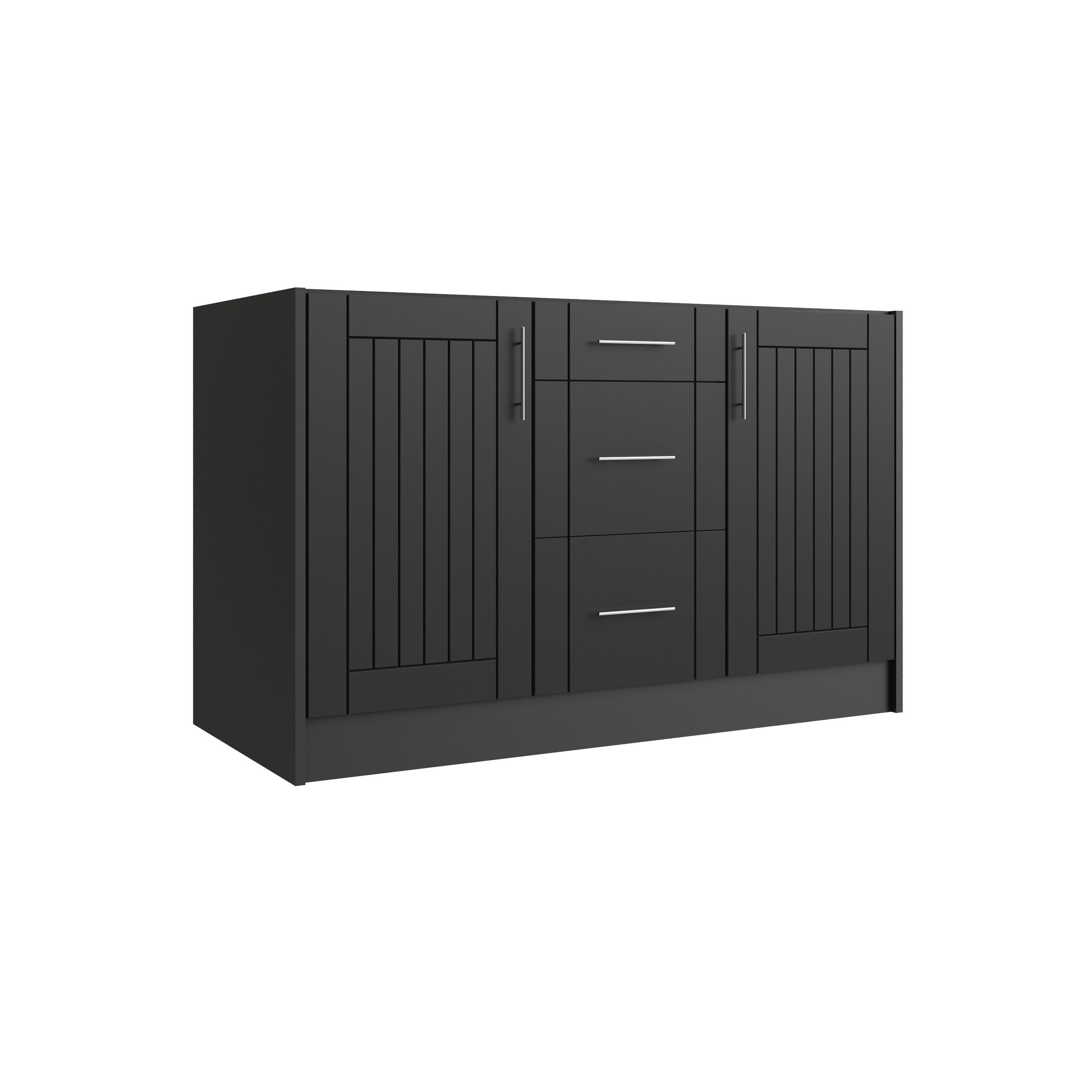 WeatherStrong WSE54WC-DPB Daytona 3 -Piece 55.25-in W x 25.5-in D x 34.5-in H Modular Outdoor Kitchen Set
