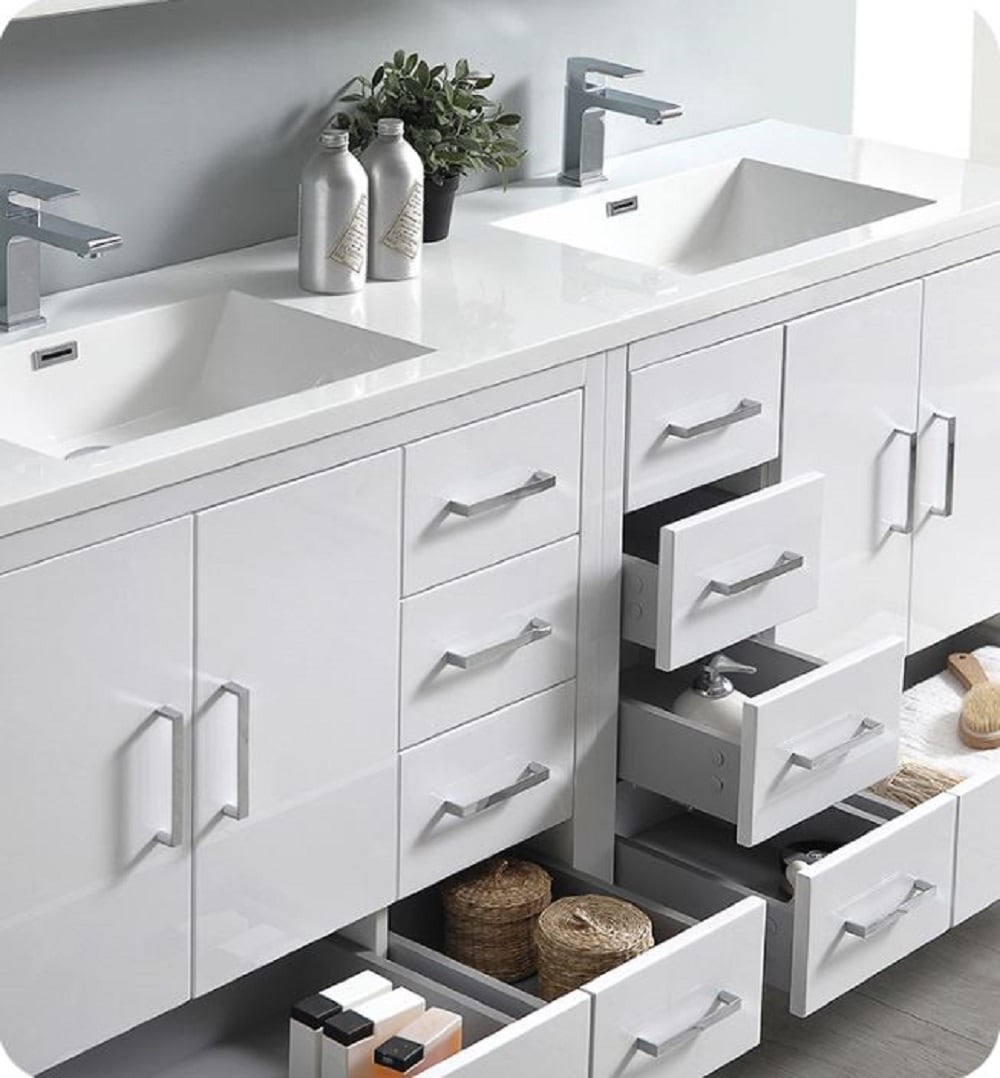 Fresca FVN9472WH Bath-Vanity-Combo - View #8