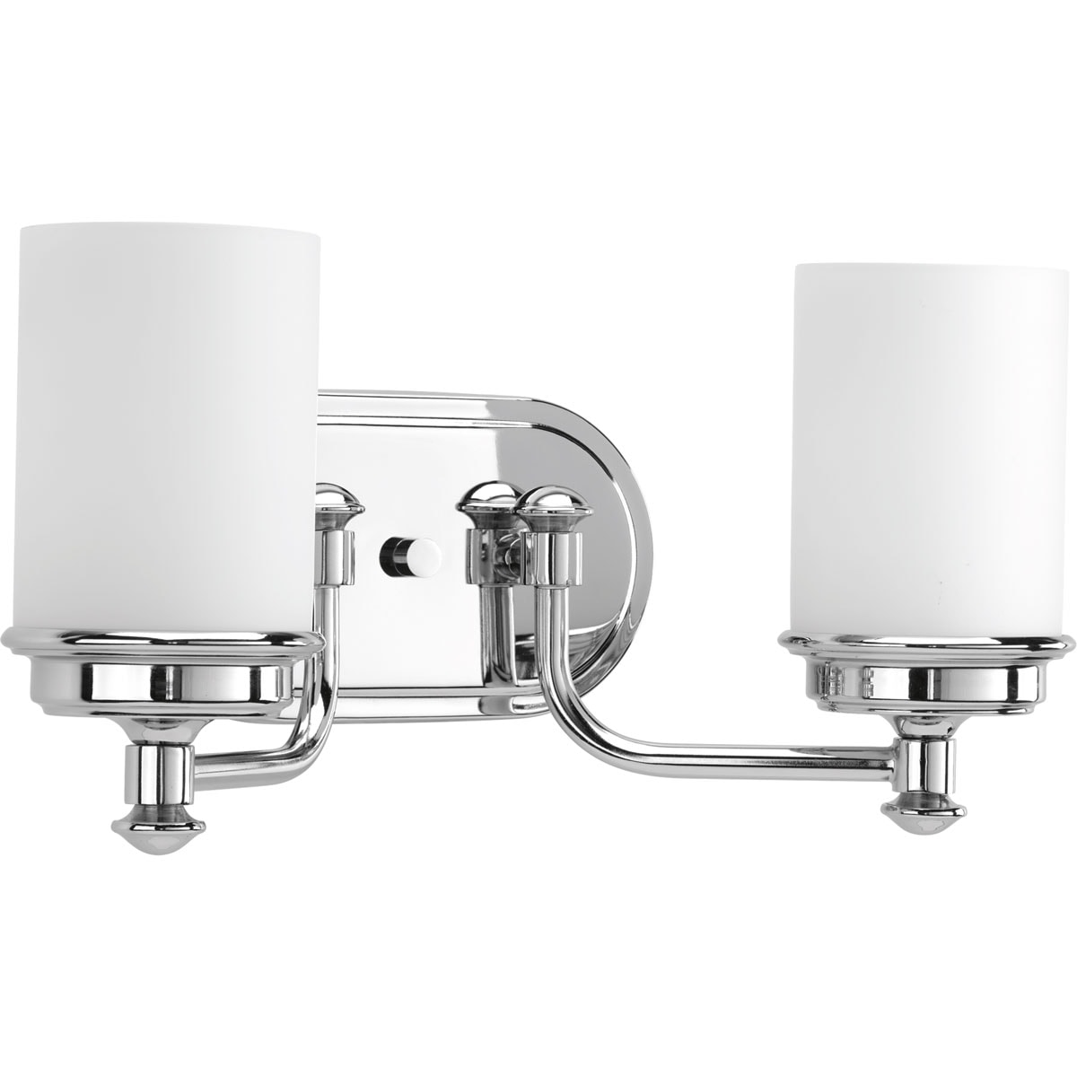 Progress Lighting P300013-015 Glide 16-in 2 -Light Polished Chrome Traditional Vanity light
