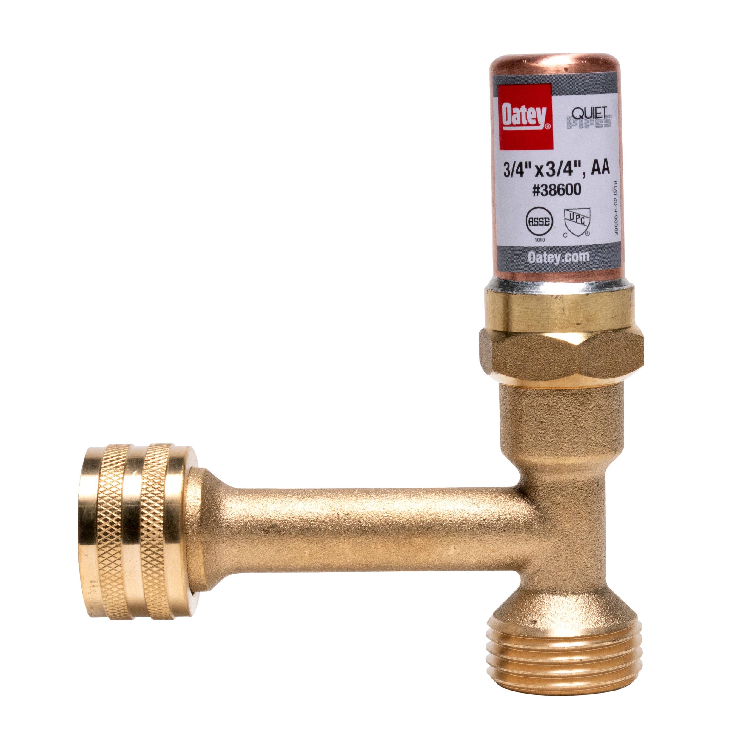 Oatey 38600 3/4-in FIP Copper Water hammer arrestor