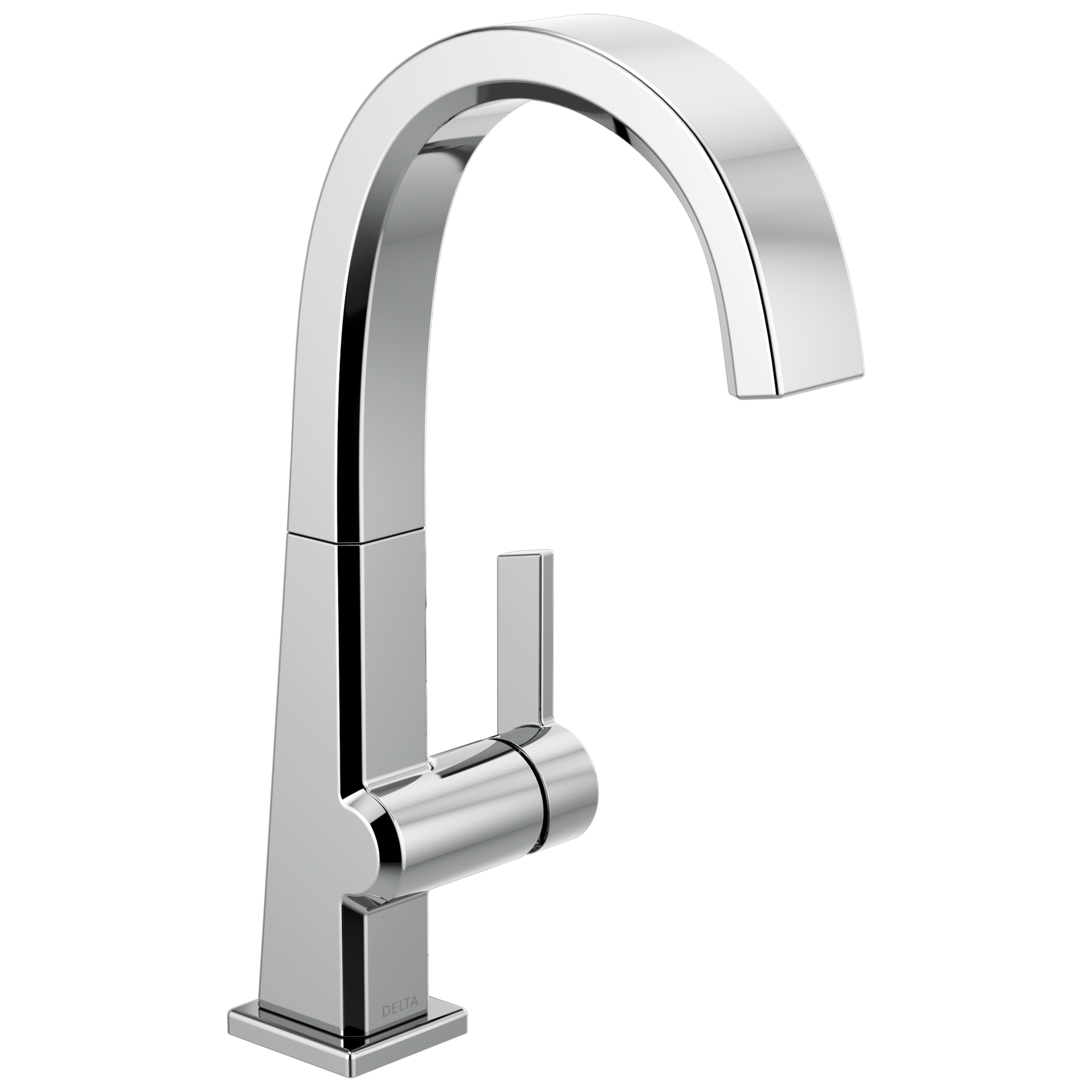 Delta 1993LF Pivotal Chrome Single Handle Deck-mount Bar and Prep Kitchen Faucet