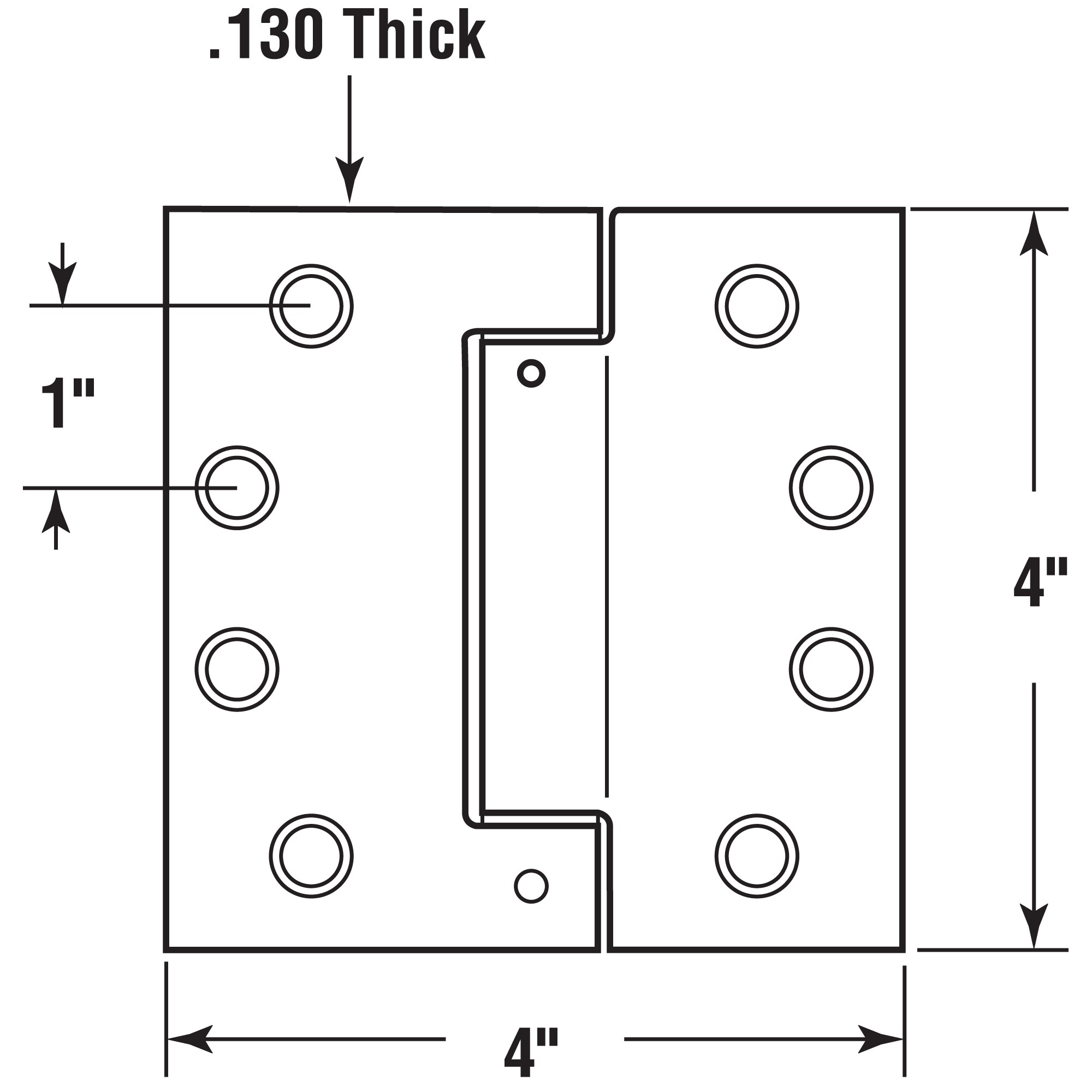Prime-Line U 1158363 Entry-Door-Hinges - View #4