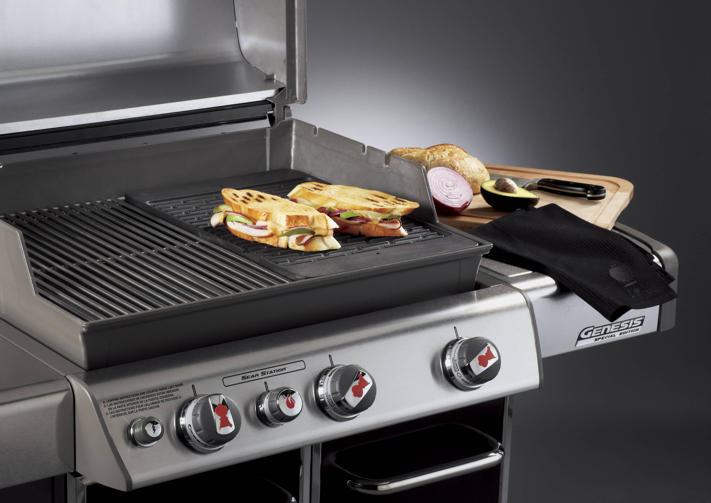Weber 7598 Gas-Grill-Cookgrates-Warmracks - View #3