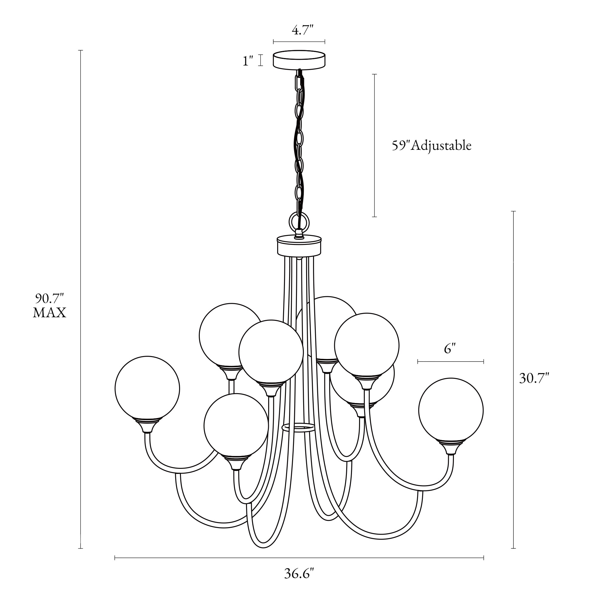 LNC LRI36ZQ5162I9C Pendant-Lights - View #5