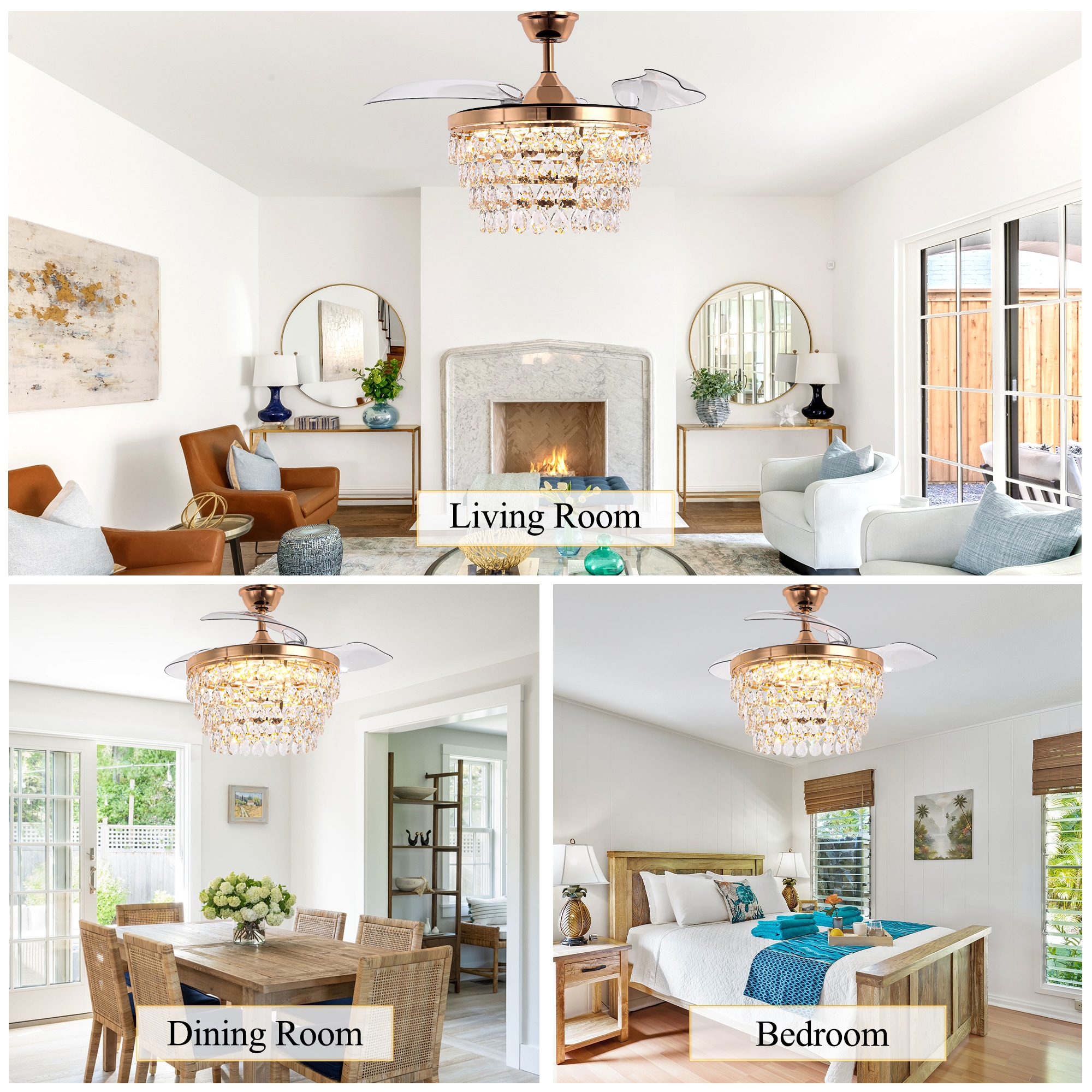 Oaks Decor DC4270OKEL-G Ceiling-Fans - View #3