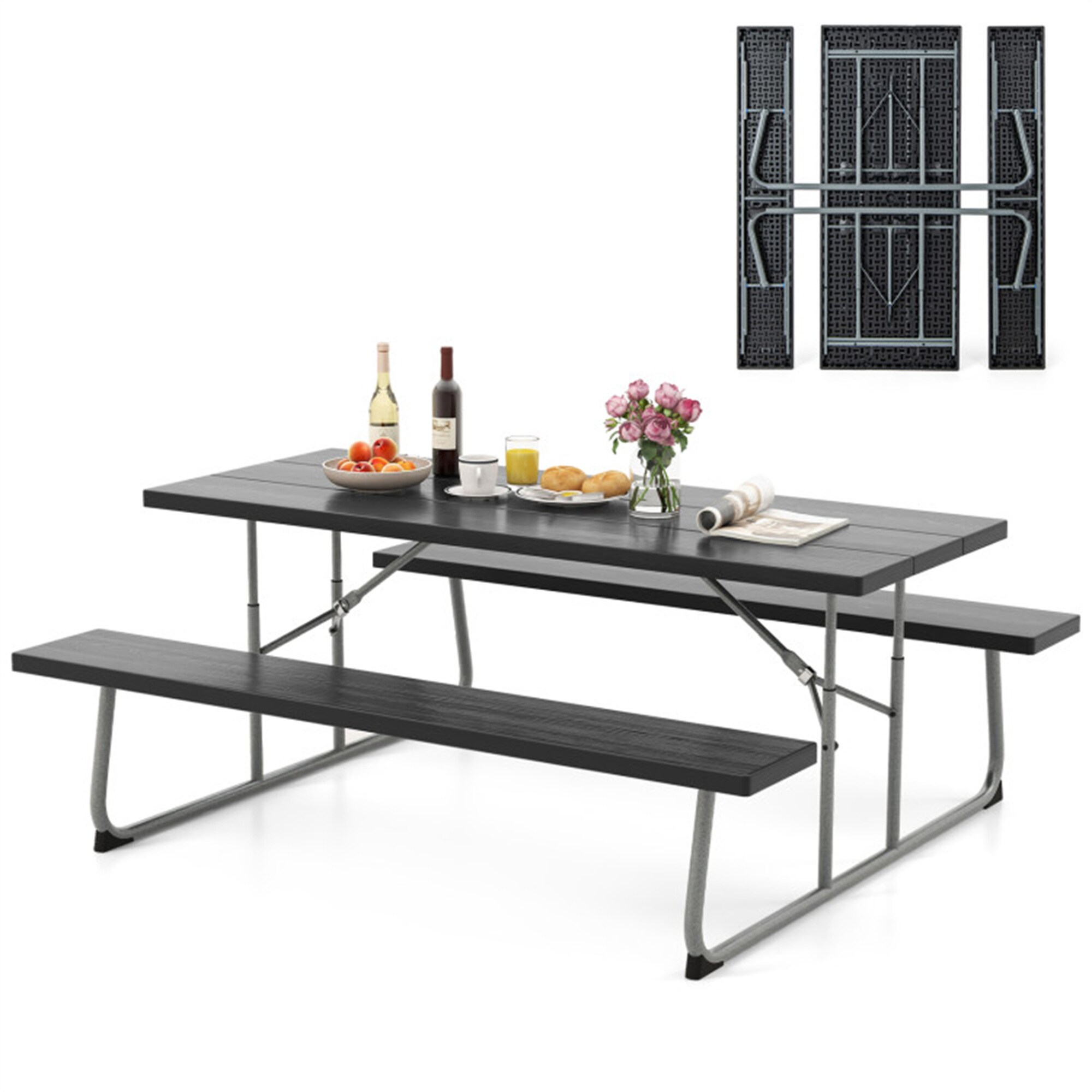 BABOOM BOM-1267BK+-CO Picnic-Tables - View #2