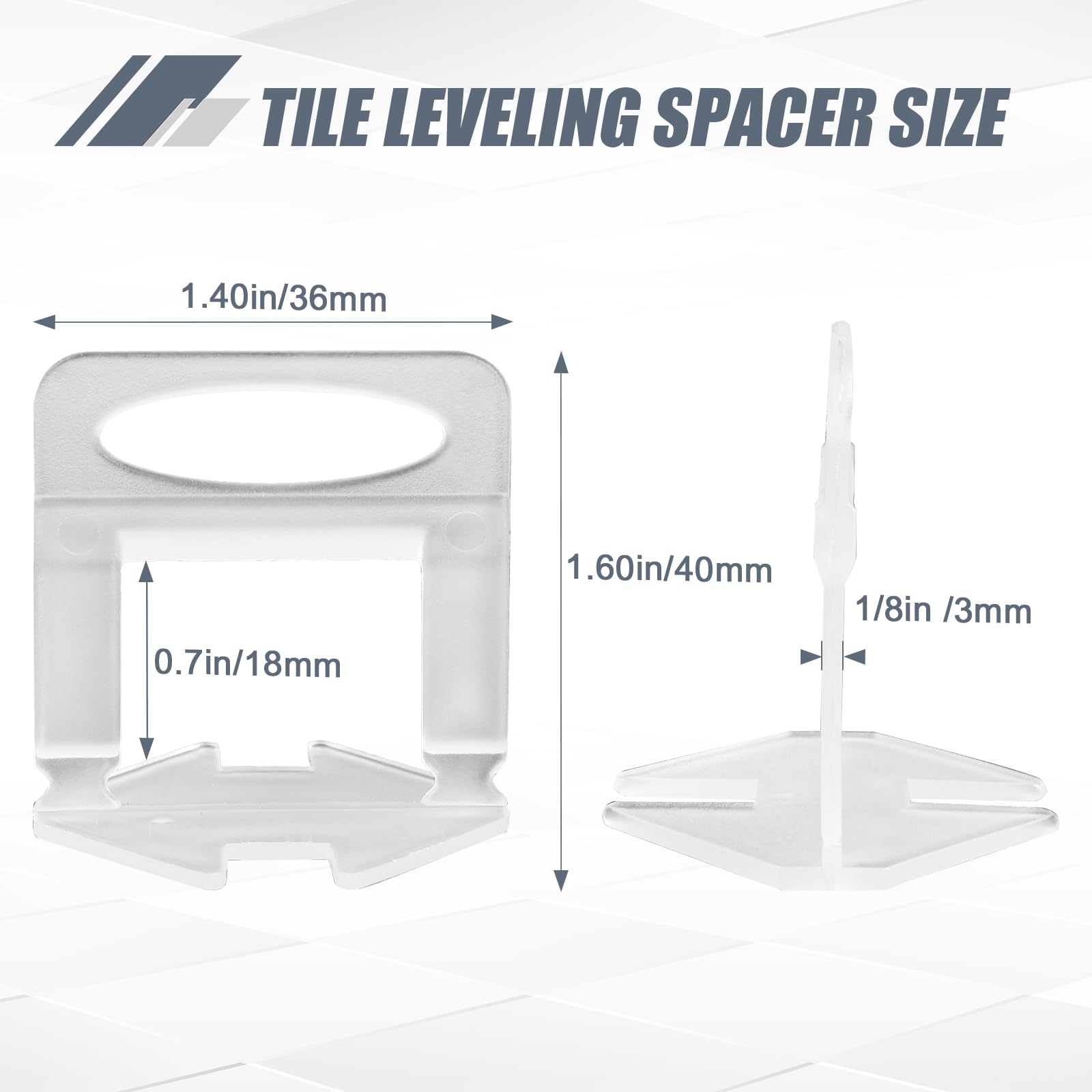 UUDULY LUU0804U390 Tile-Spacers - View #2