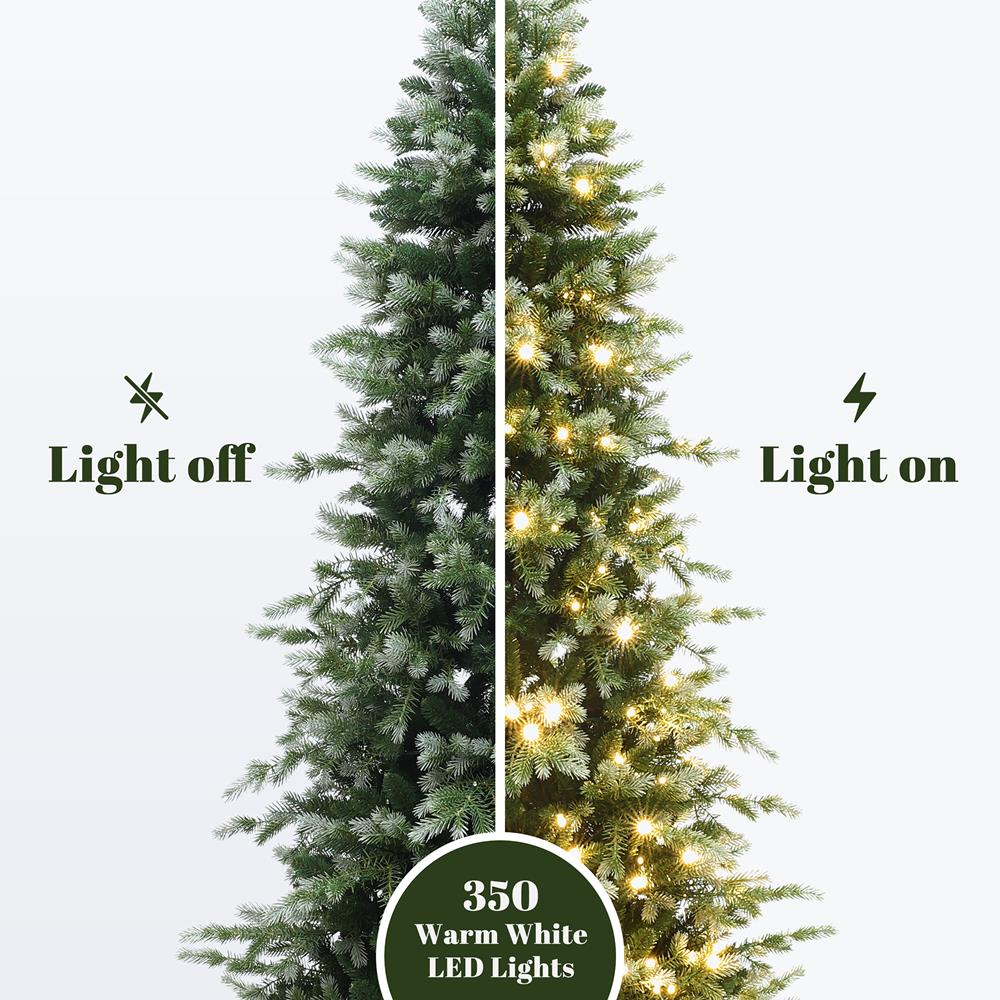 LuxenHome WHAP2525 Artificial-Christmas-Trees - View #3