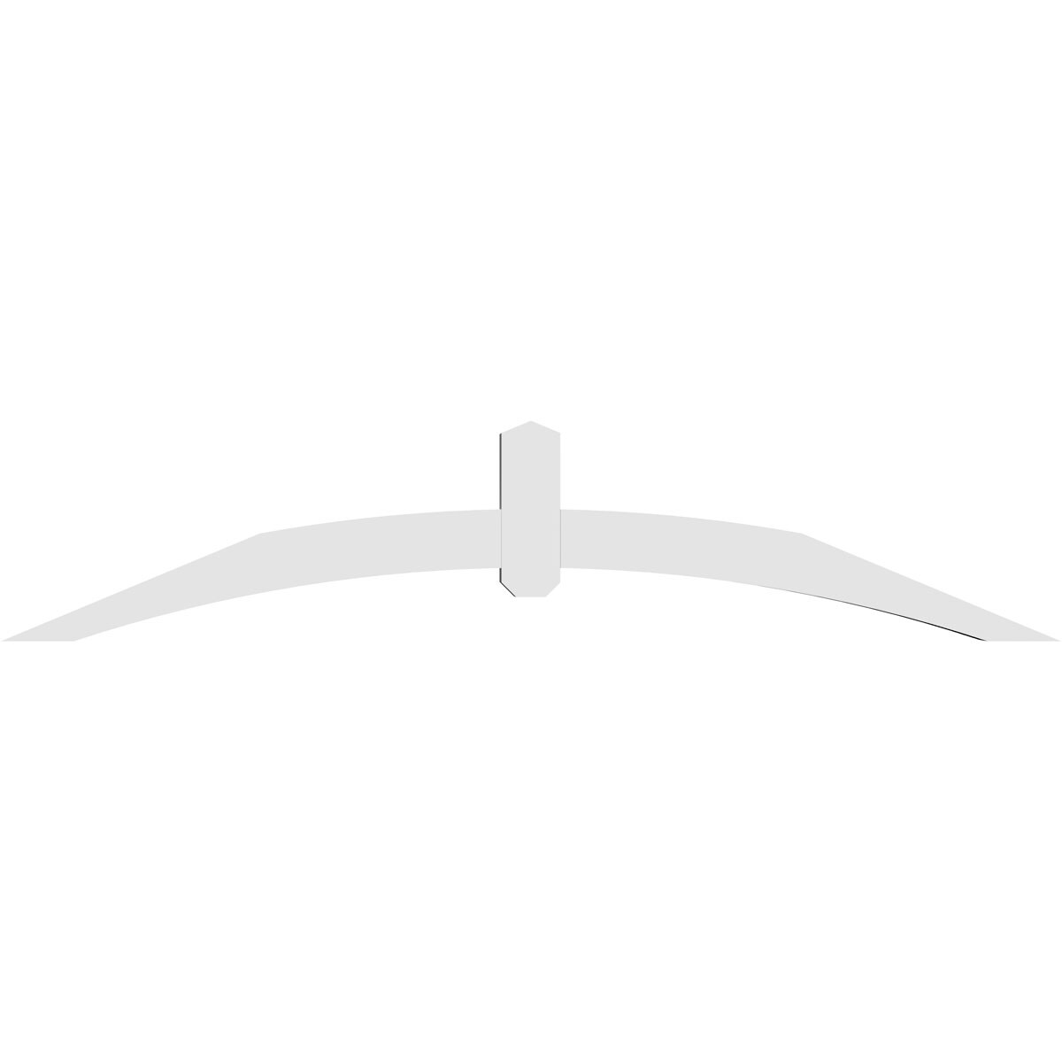 Ekena Millwork GBP072X15X0404ARC00 Exterior-Brackets-Braces - View #4