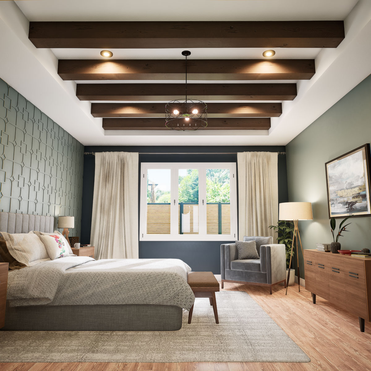 Ekena Millwork BMKP2C0100X040X120ZD Faux-Beams - View #7
