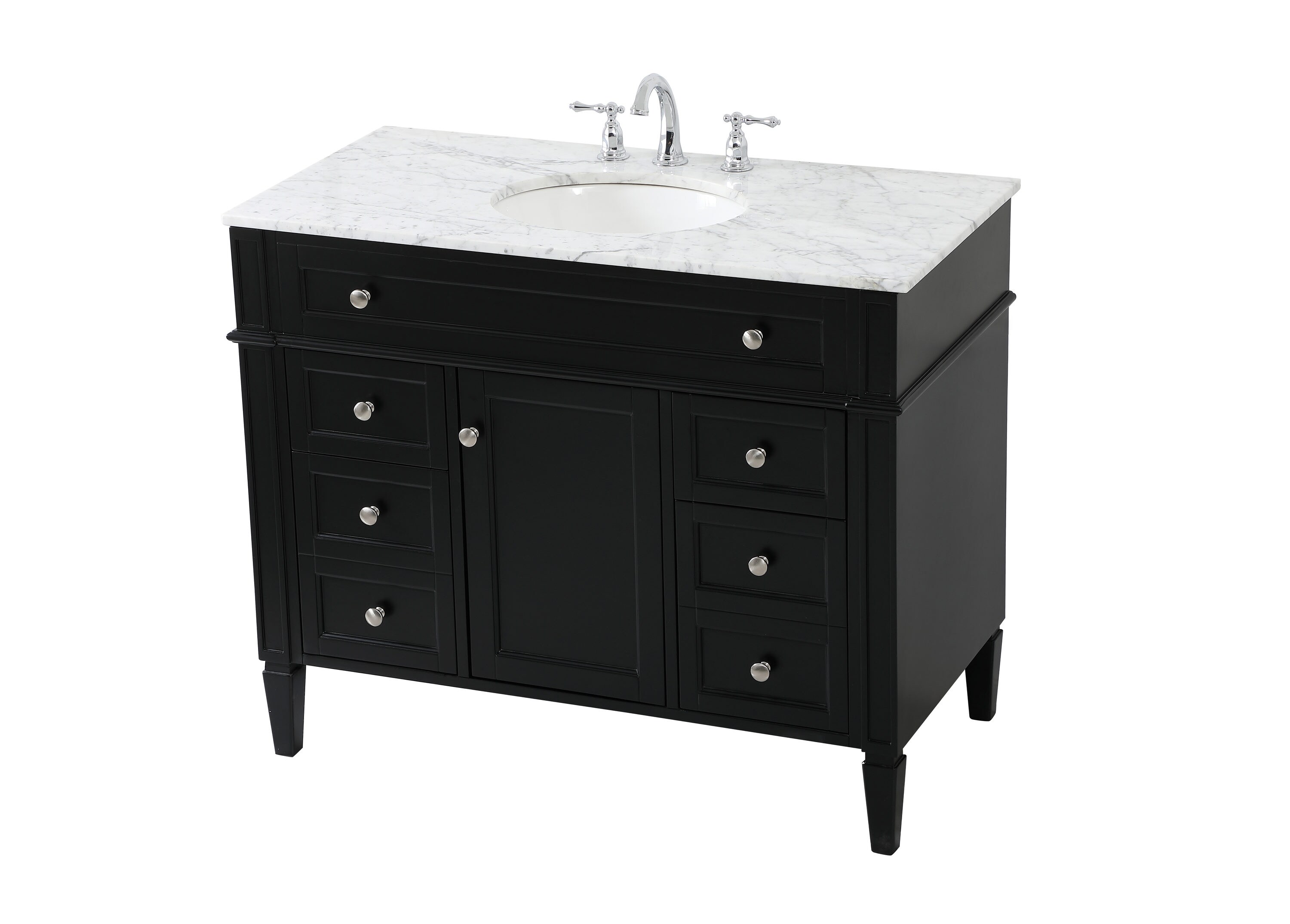 Elegant Decor HF37626BK Bath-Vanity-Combo - View #9