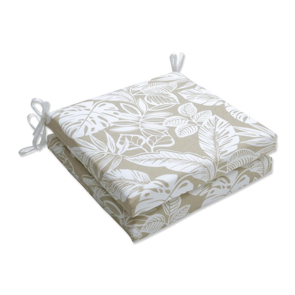 Pillow Perfect 691336 Graphic Print Natural Square Throw Pillow