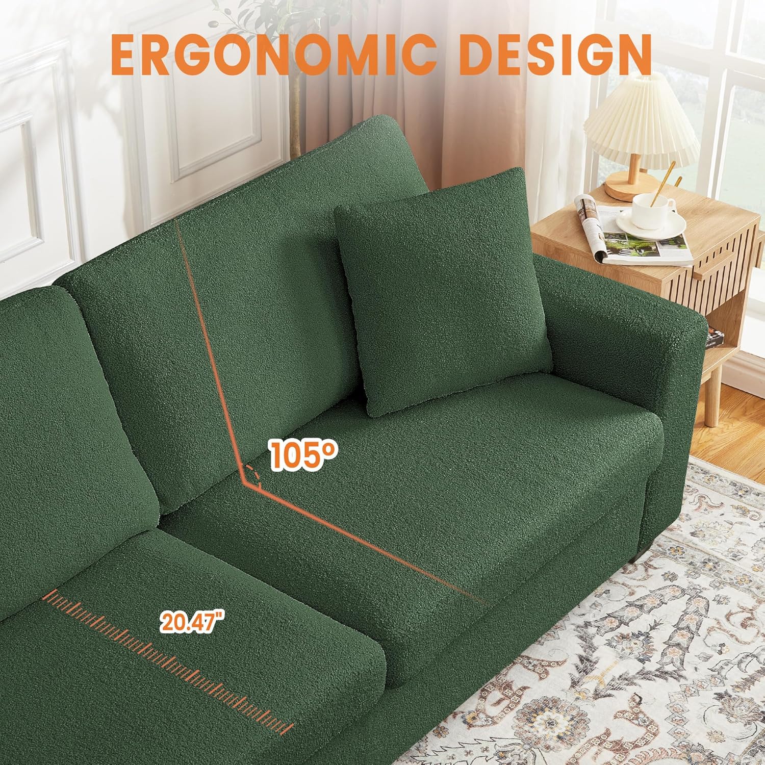 Der Rose PHK_337U8A6V Sofas-Loveseats - View #5