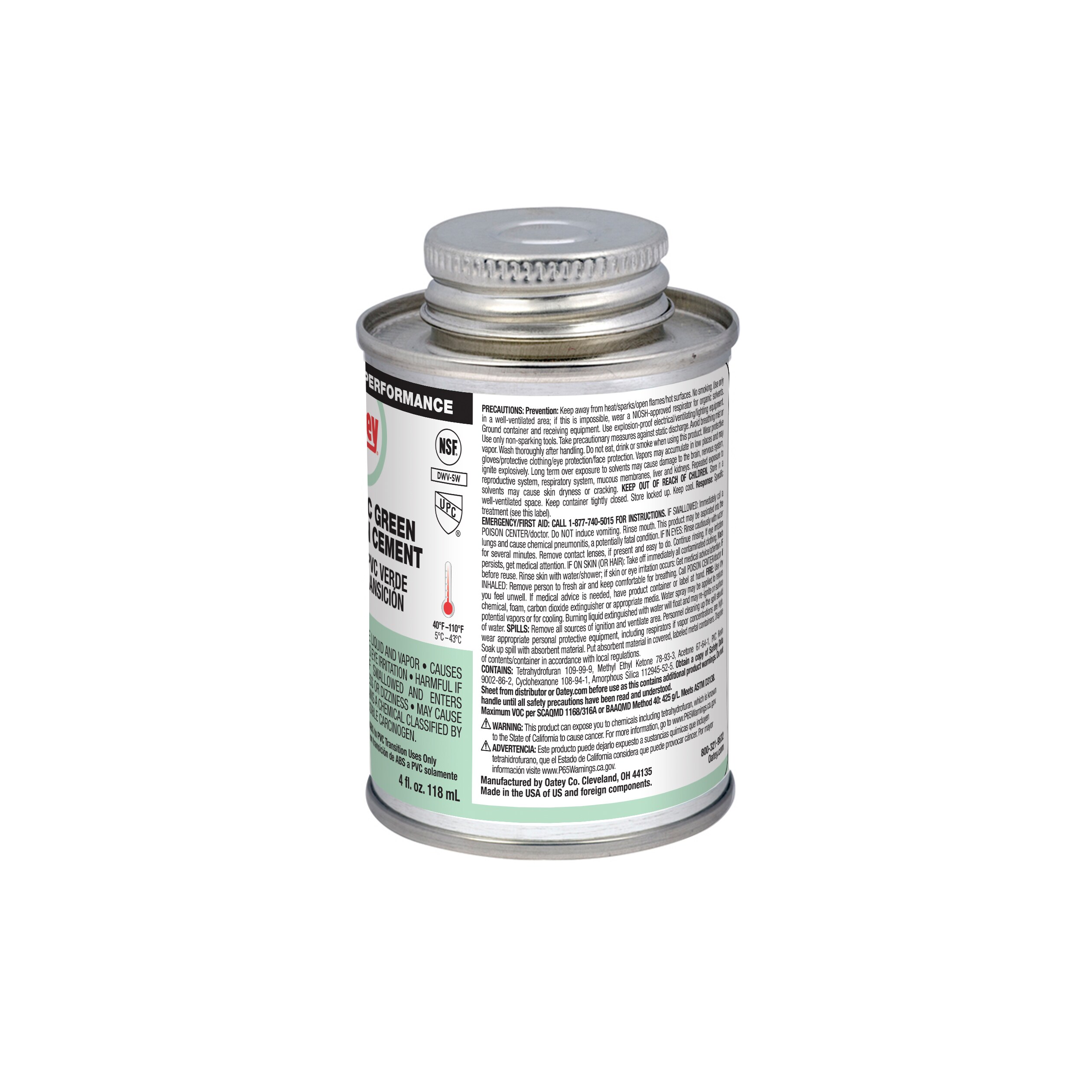 Oatey 30900LV Pipe-Cements-Primers-Cleaners - View #11