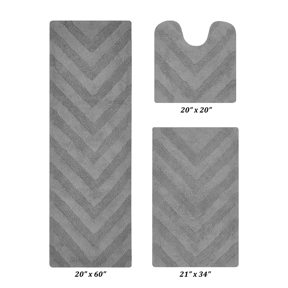Better Trends BAHG3PC202160GRY Bath-Rugs - View #6