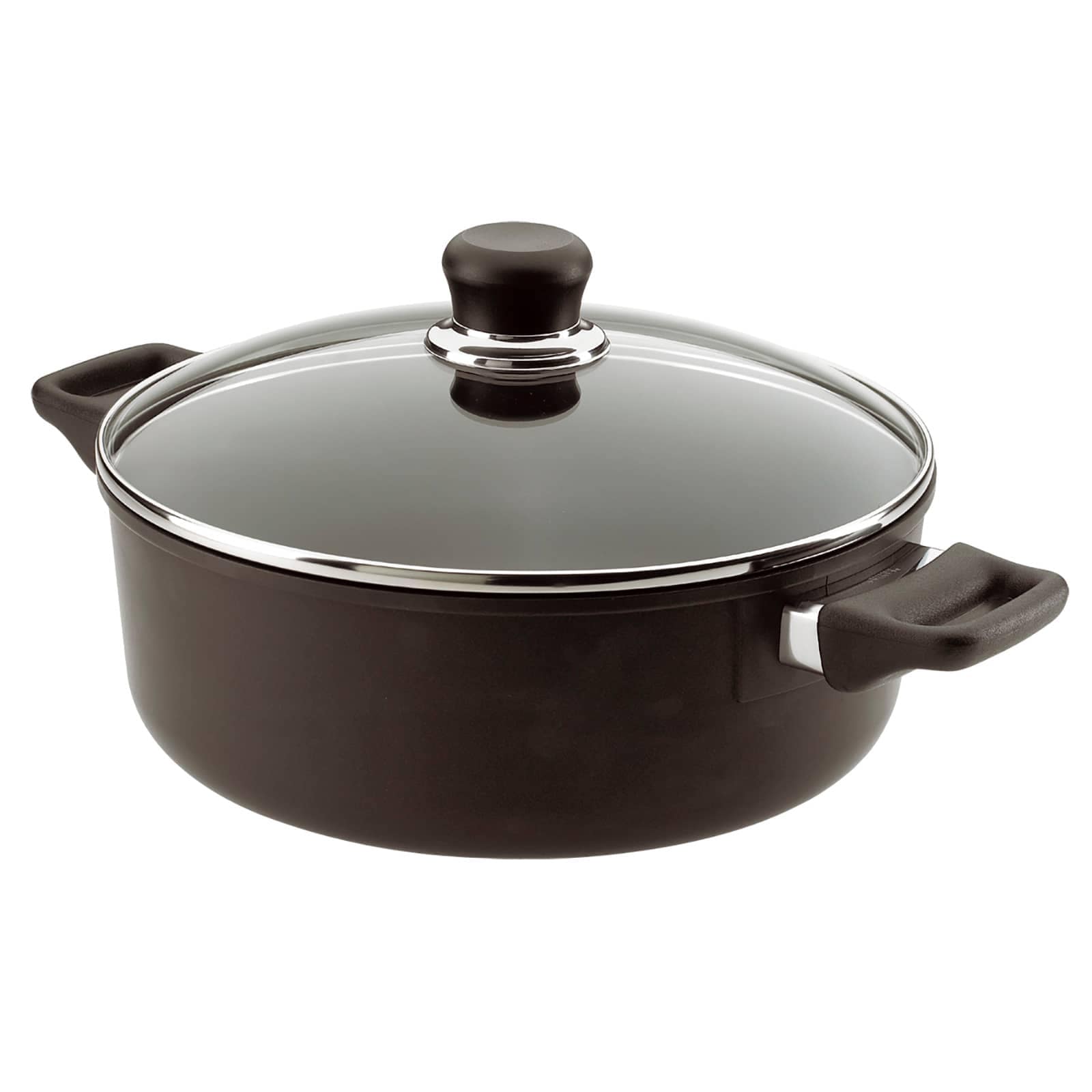 Scanpan 26201200 Classic 4.5 Quart Low Sauce Pot With Lid 10.25 Inch
