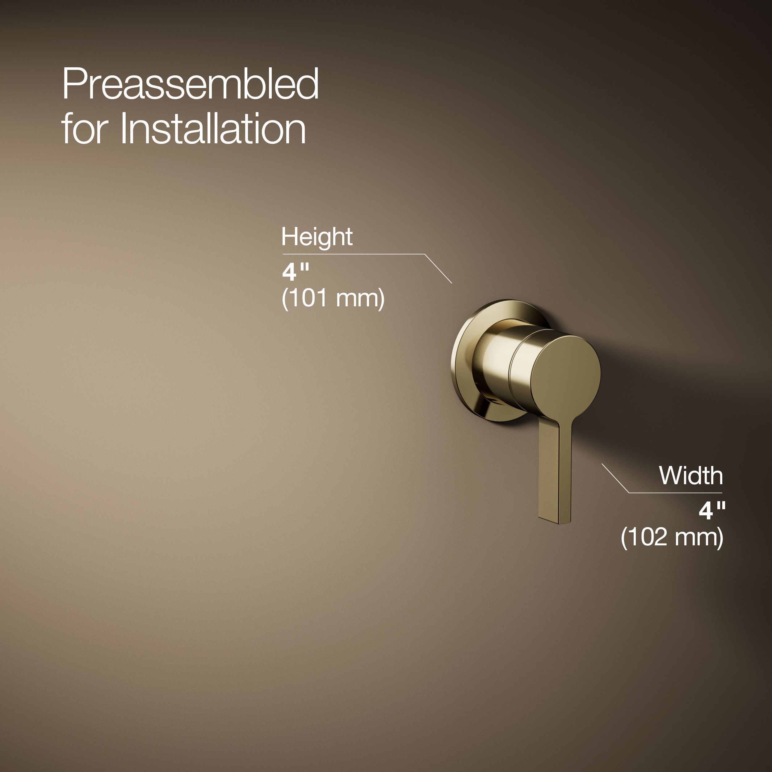 KOHLER 77980-4-AF Faucet-Tub-Shower-Handles - View #4