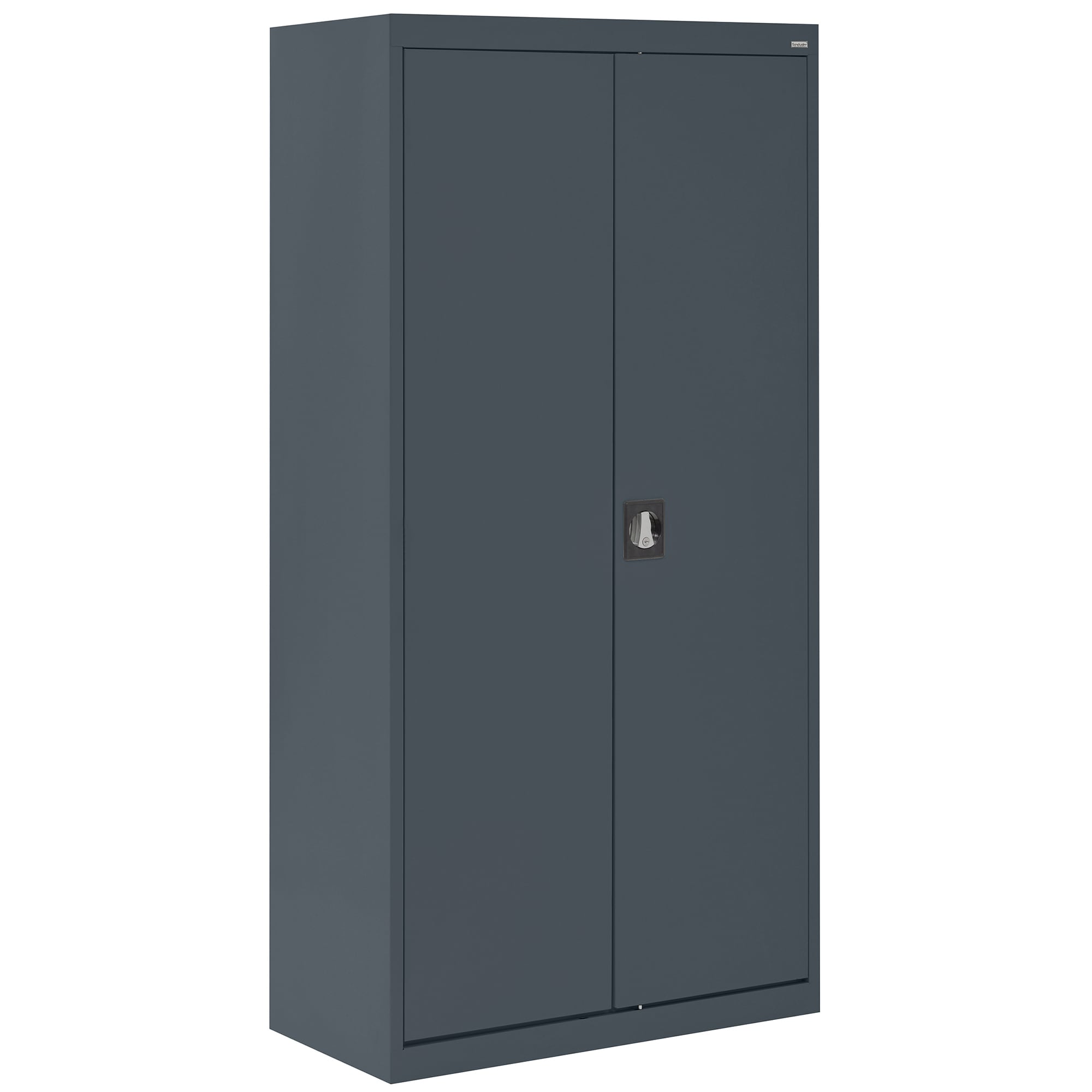 Sandusky EAWR362472-02 36-in W x 72-in H x 24-in D Freestanding Steel Garage Cabinet in Gray