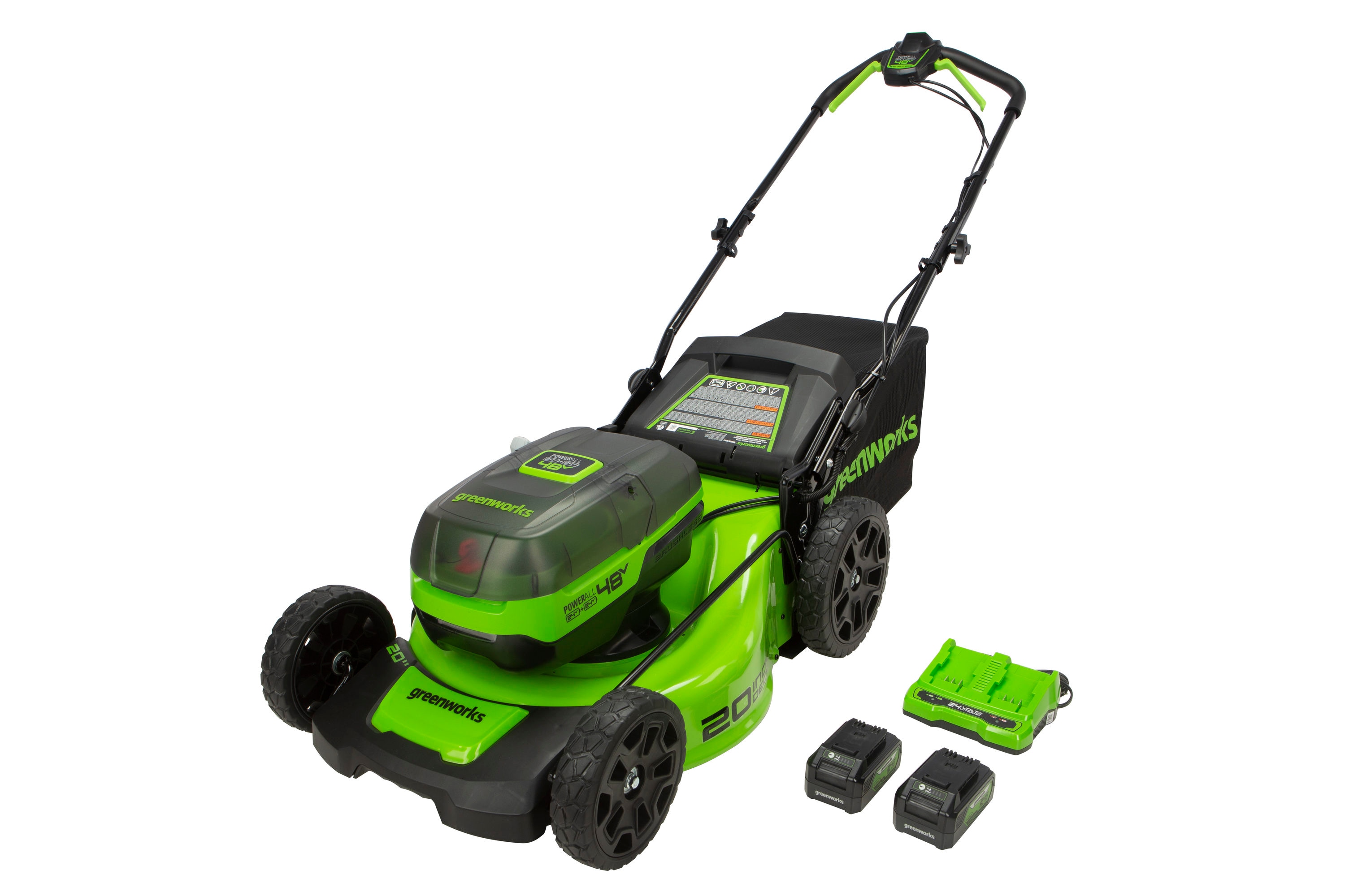 Greenworks 40V 20 Dual Blade Cordless (Push) Lawn Mower (75+ Compatible  Tools), 4.0Ah + 2.0Ah Battery and Charger Included