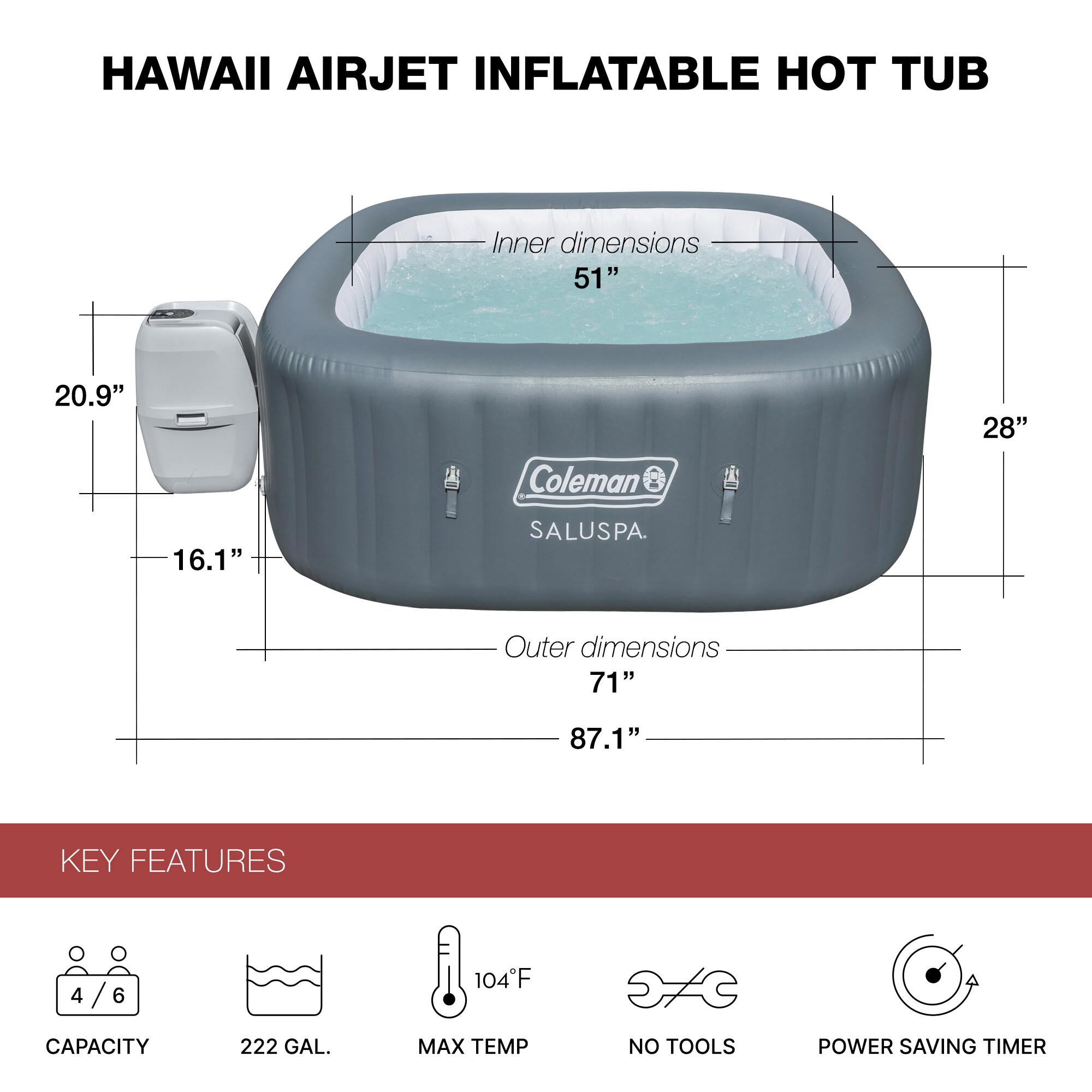 Coleman 15442-BW spas - View #3